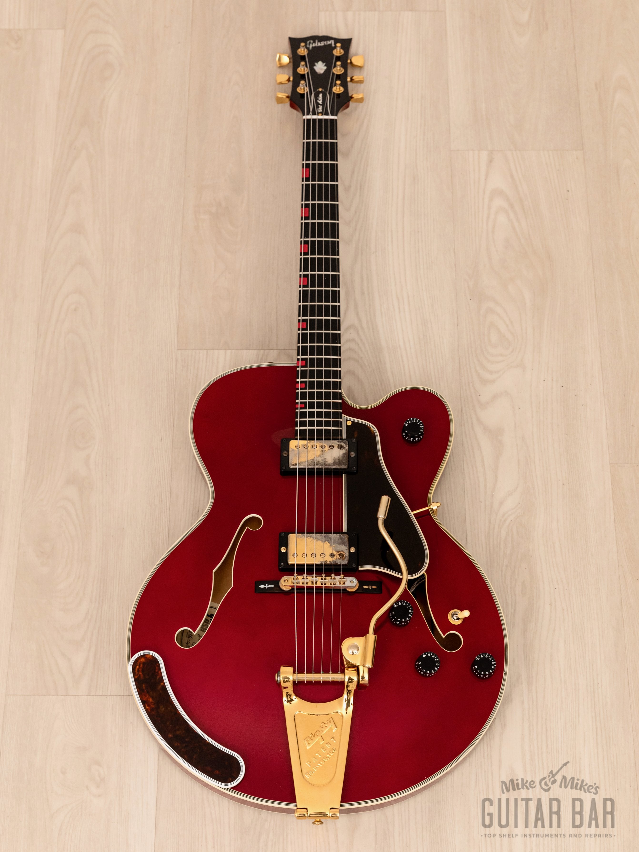 1989 Gibson Chet Atkins Country Gentleman Cherry w/ Bigsby & Case, Yamano