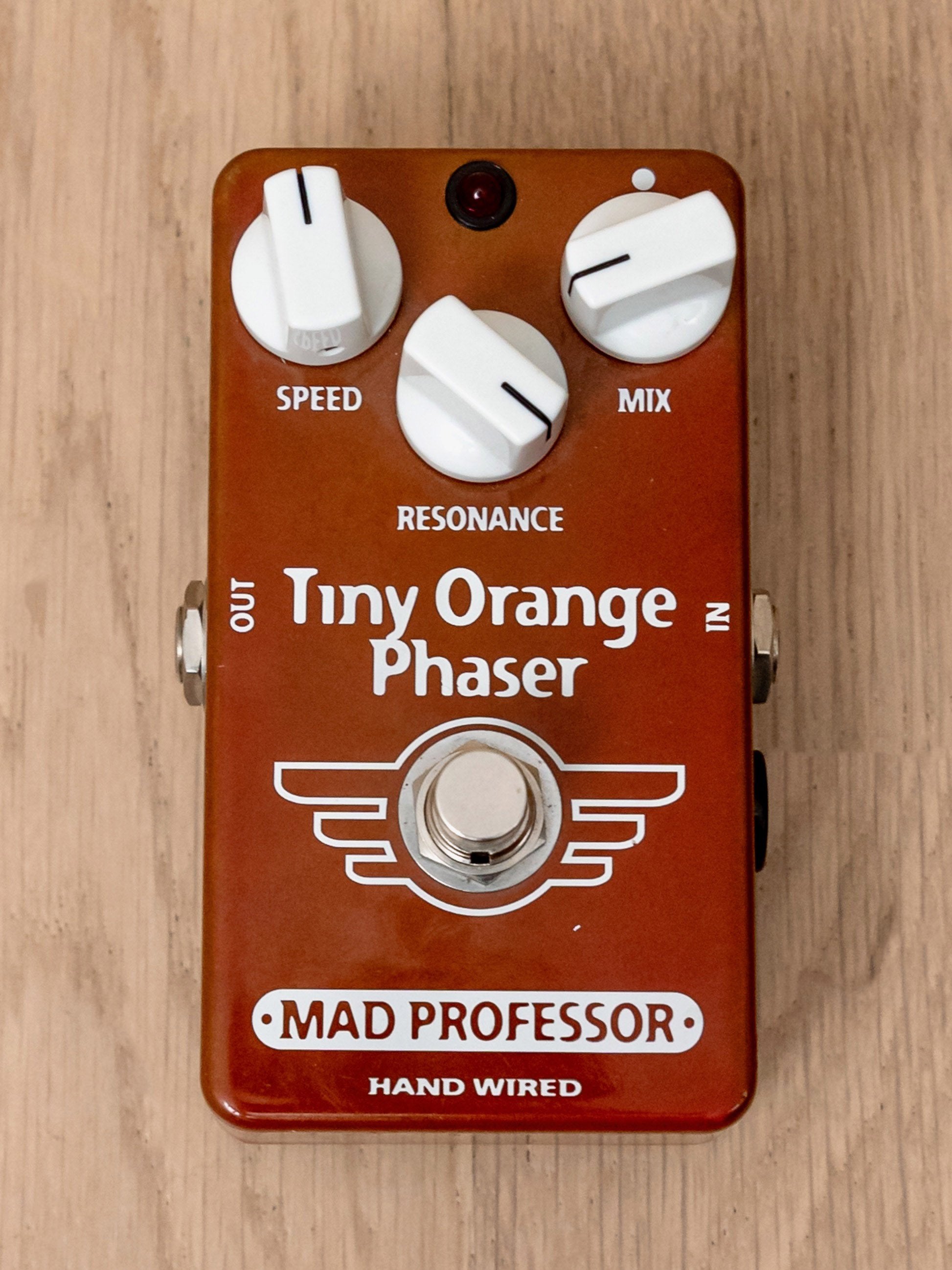 Mad Professor Tiny Orange Phaser Hand-Wired Boutique Guitar