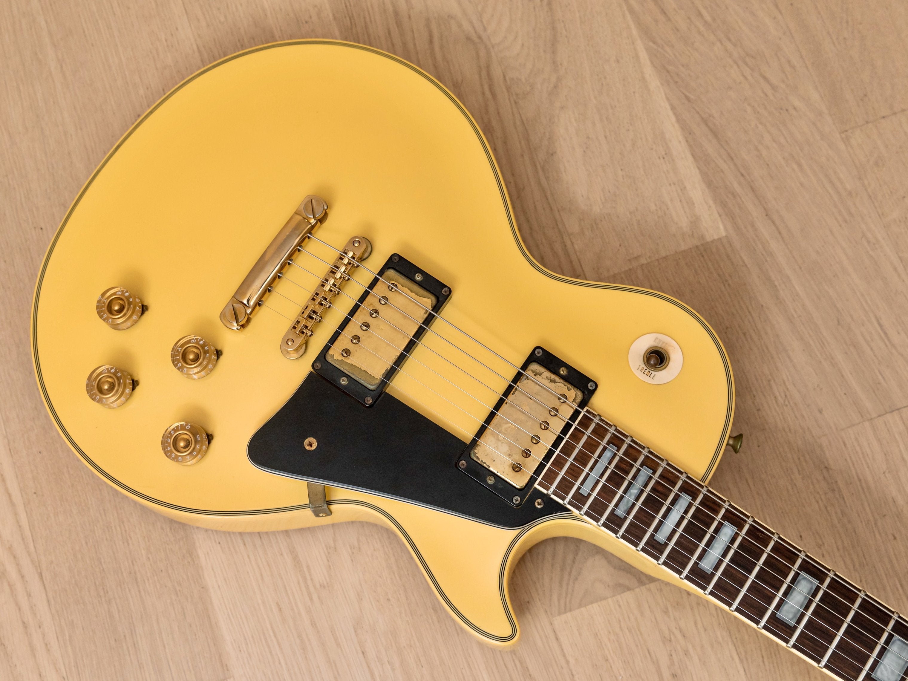 1984 Greco Mint Collection RR55 Custom Randy Rhoads Model Alpine White, Screamin PAFs, Japan Fujigen