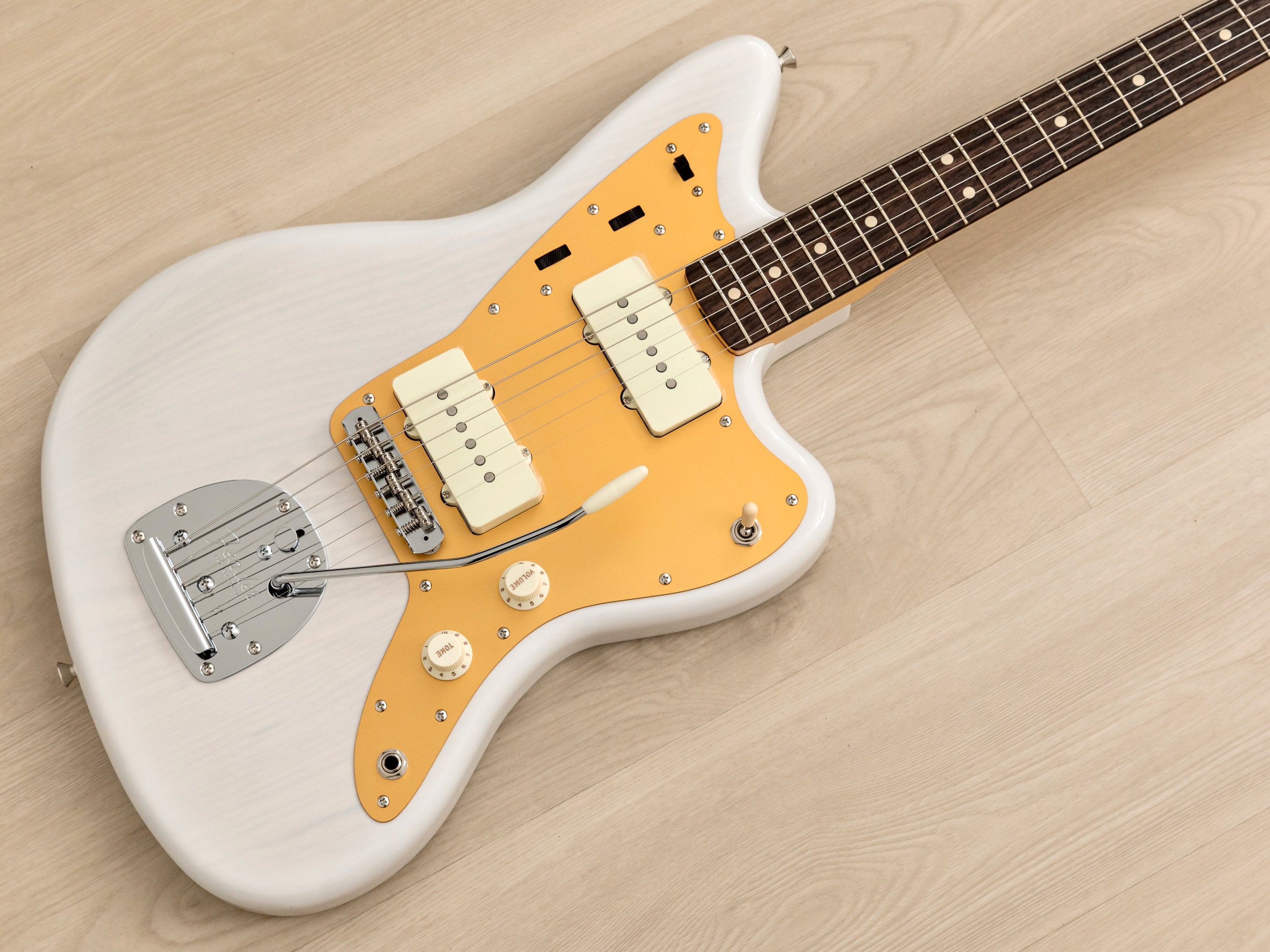 2023 Fender Heritage 60s Jazzmaster Gold Guard Blonde Nitro Lacquer, Japan MIJ