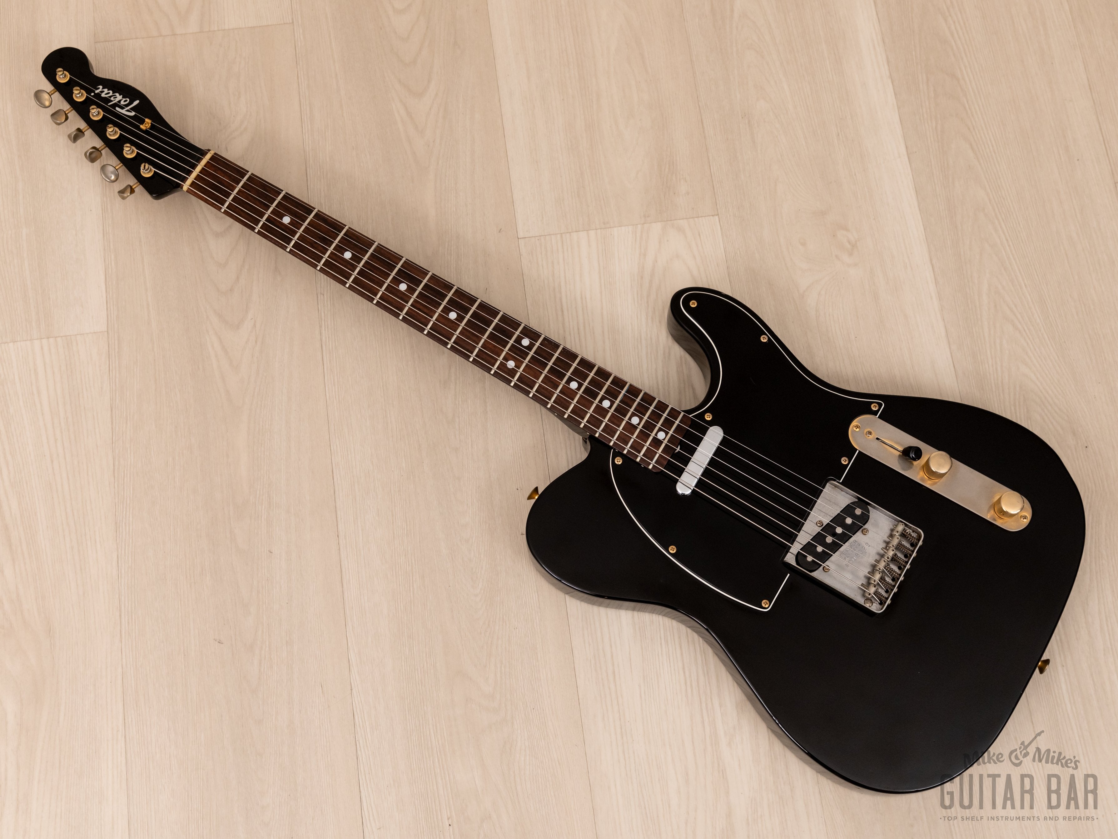 1980s Tokai Breezysound TTE Vintage T-Style Electric Guitar Black, Japan