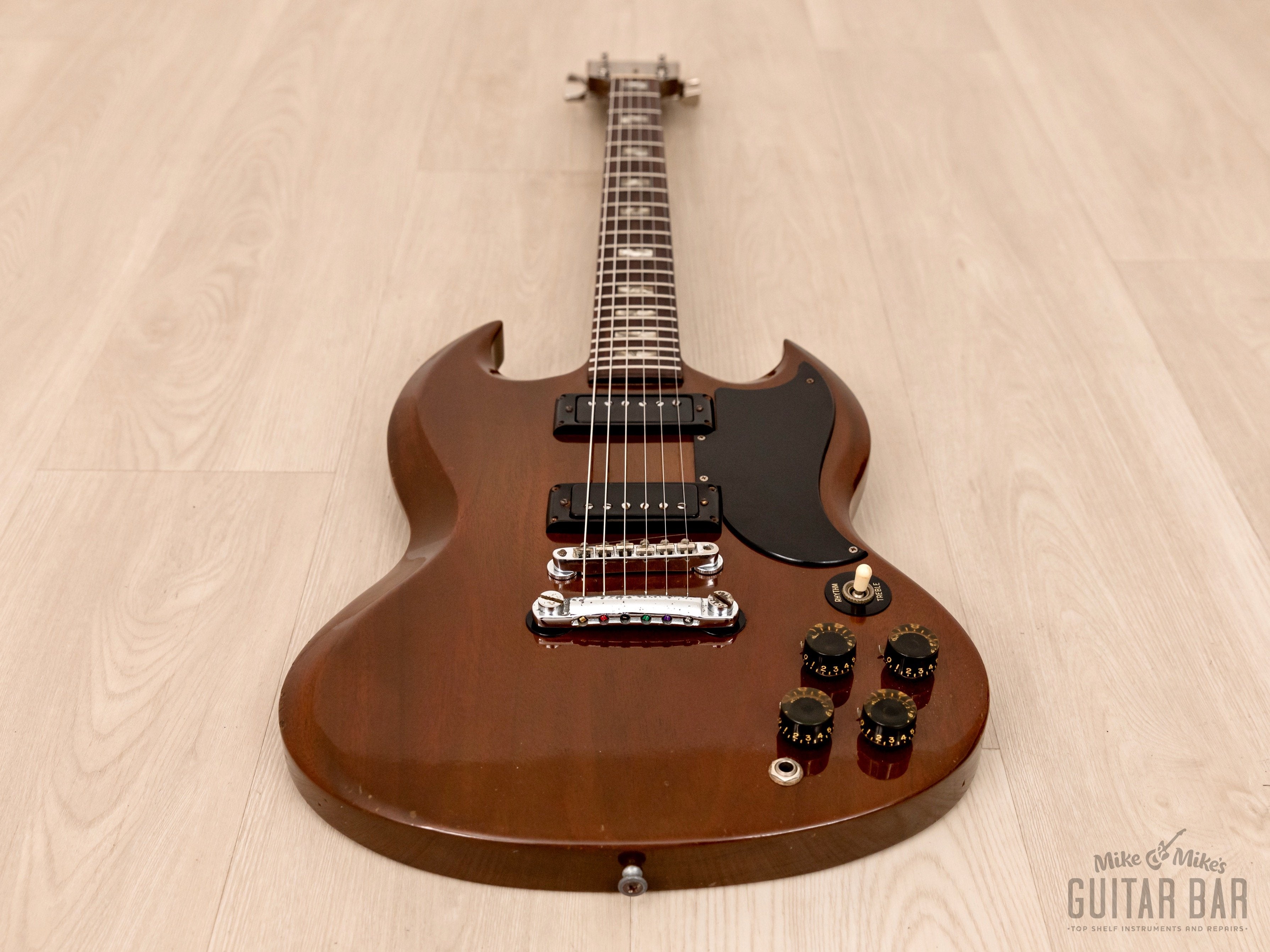 1973 Gibson SG Special Vintage Electric Guitar Walnut w/ Pat # Mini Humbuckers, Case
