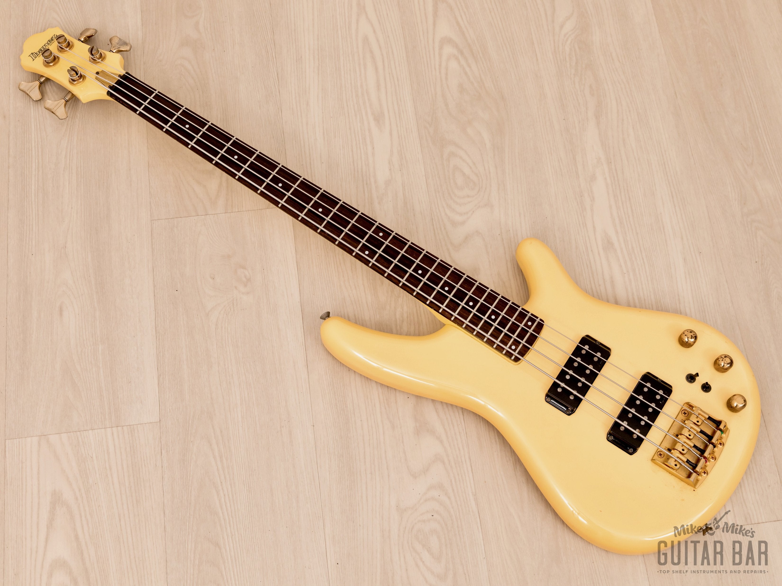 1988 Ibanez Roadstar II Bass RB835 Crystal Pearl w/ Hangtags, Japan