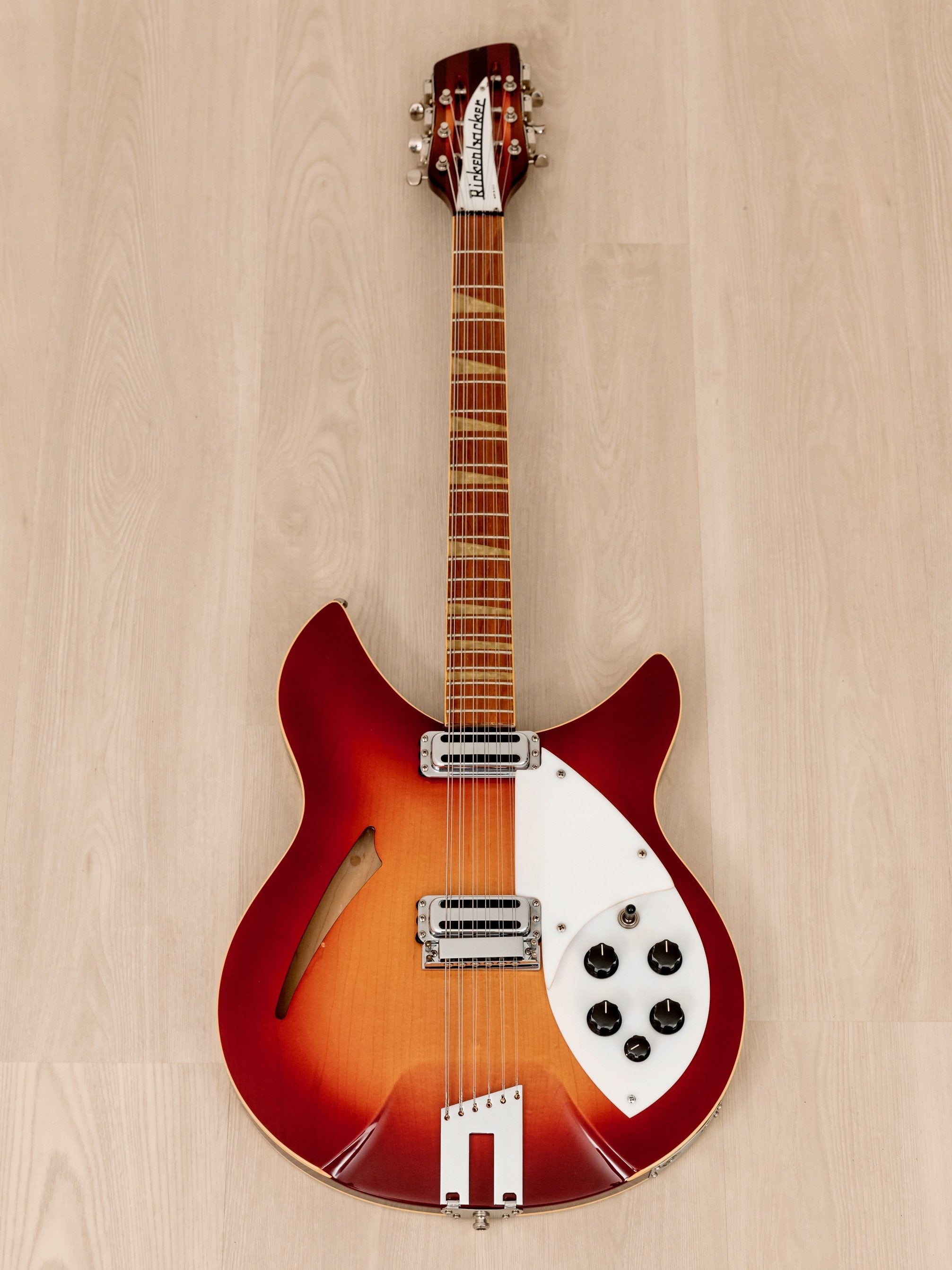 1992 Rickenbacker 360/12V64 Vintage Reissue 12 String Guitar Fireglo w/ OS Body, Case