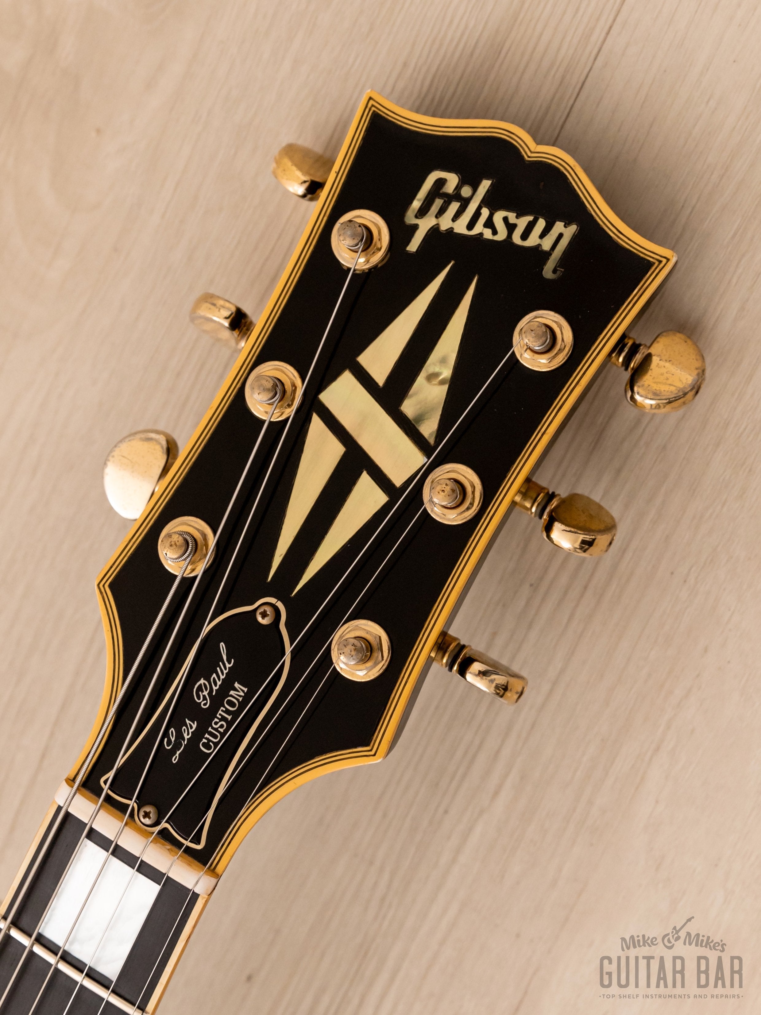 1992 Gibson Pre-Historic '57 Les Paul Custom 3 Pickup Black Beauty w/ 57 Classic PAFs, Case