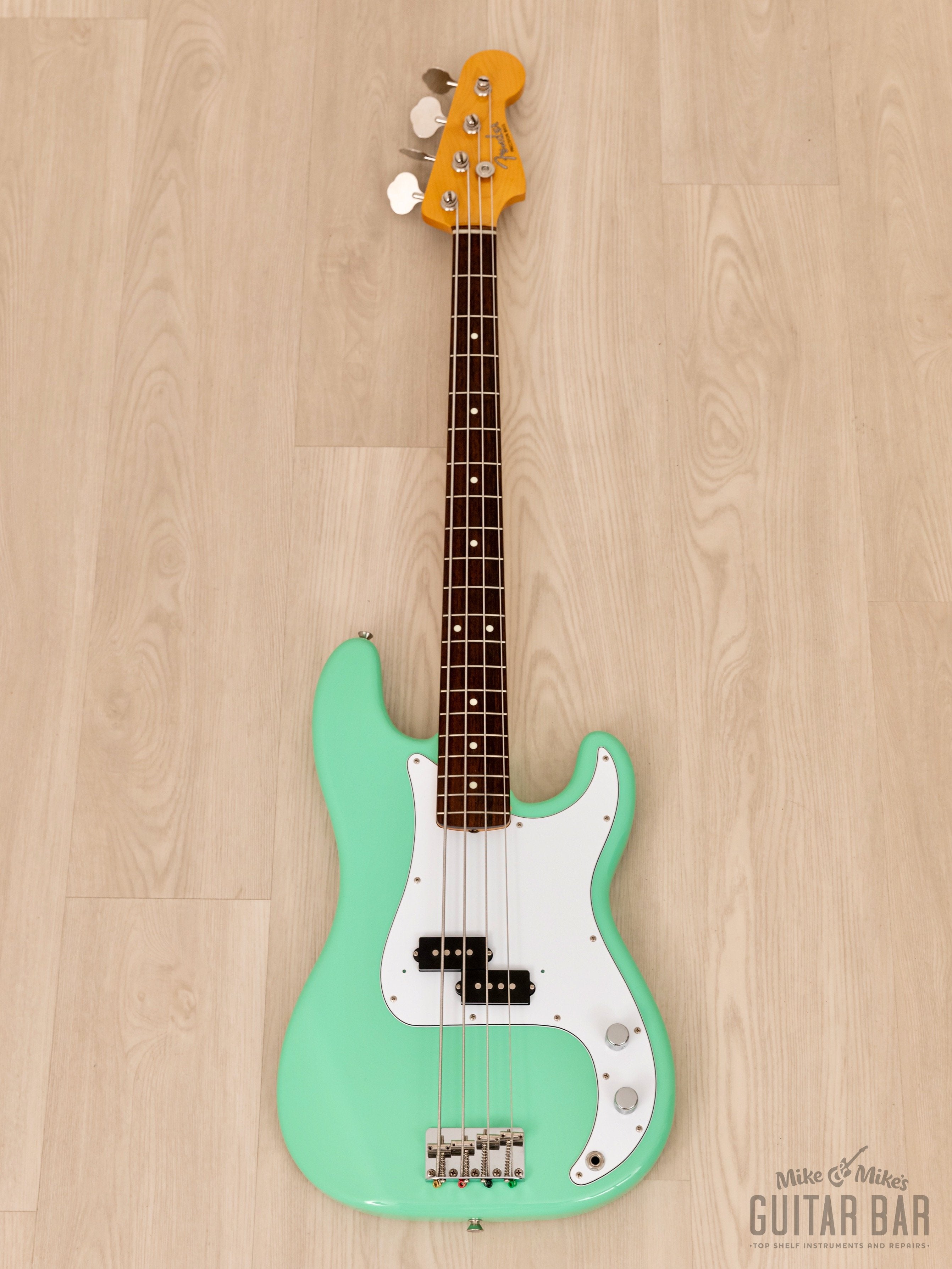 2019 Fender Traditional 60s Precision Bass Surf Green, Near-Mint, Japan MIJ