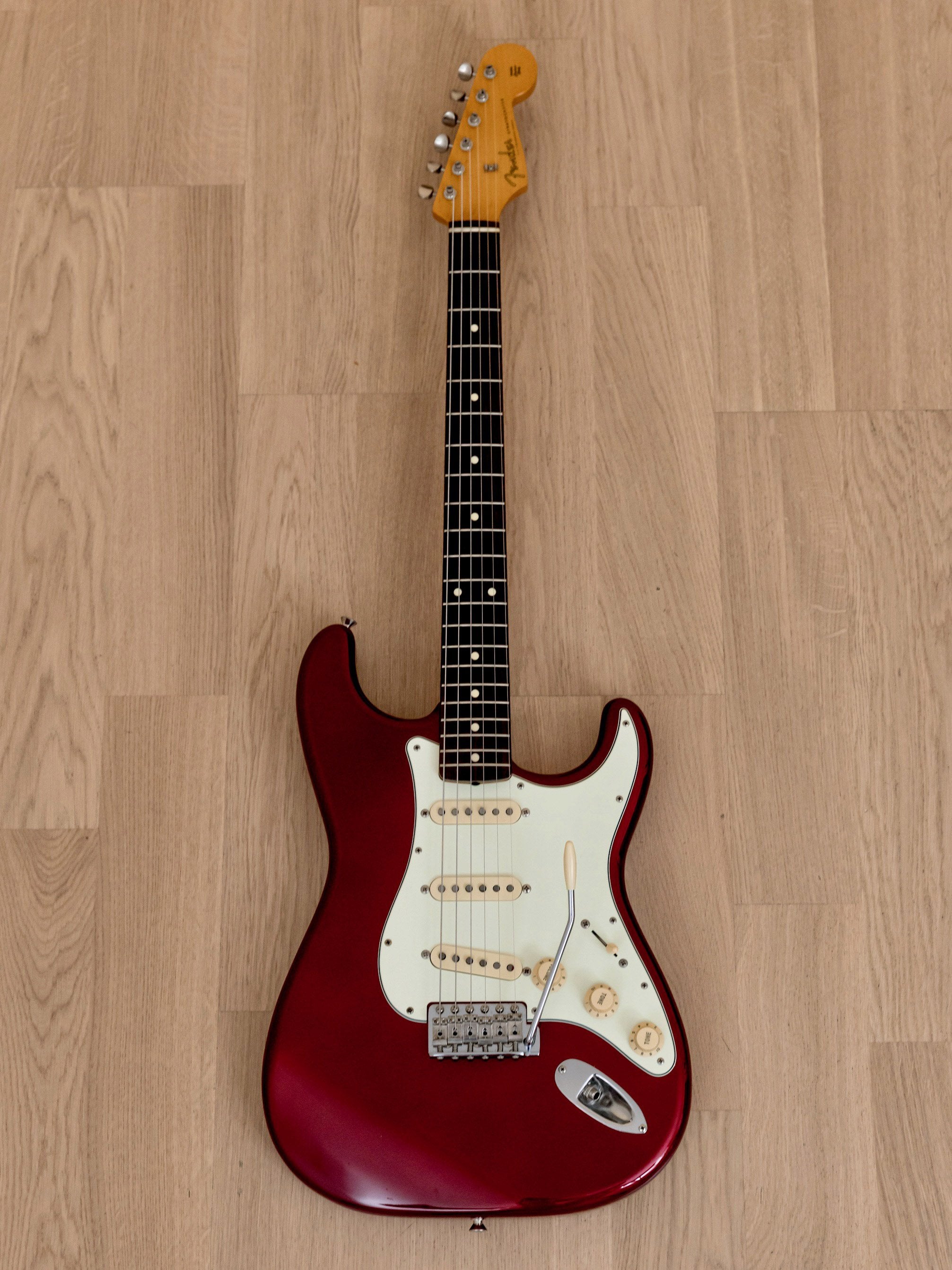 2016 Fender Japan Exclusive Classic 60s Stratocaster Candy Apple Red w/ USA Pickups