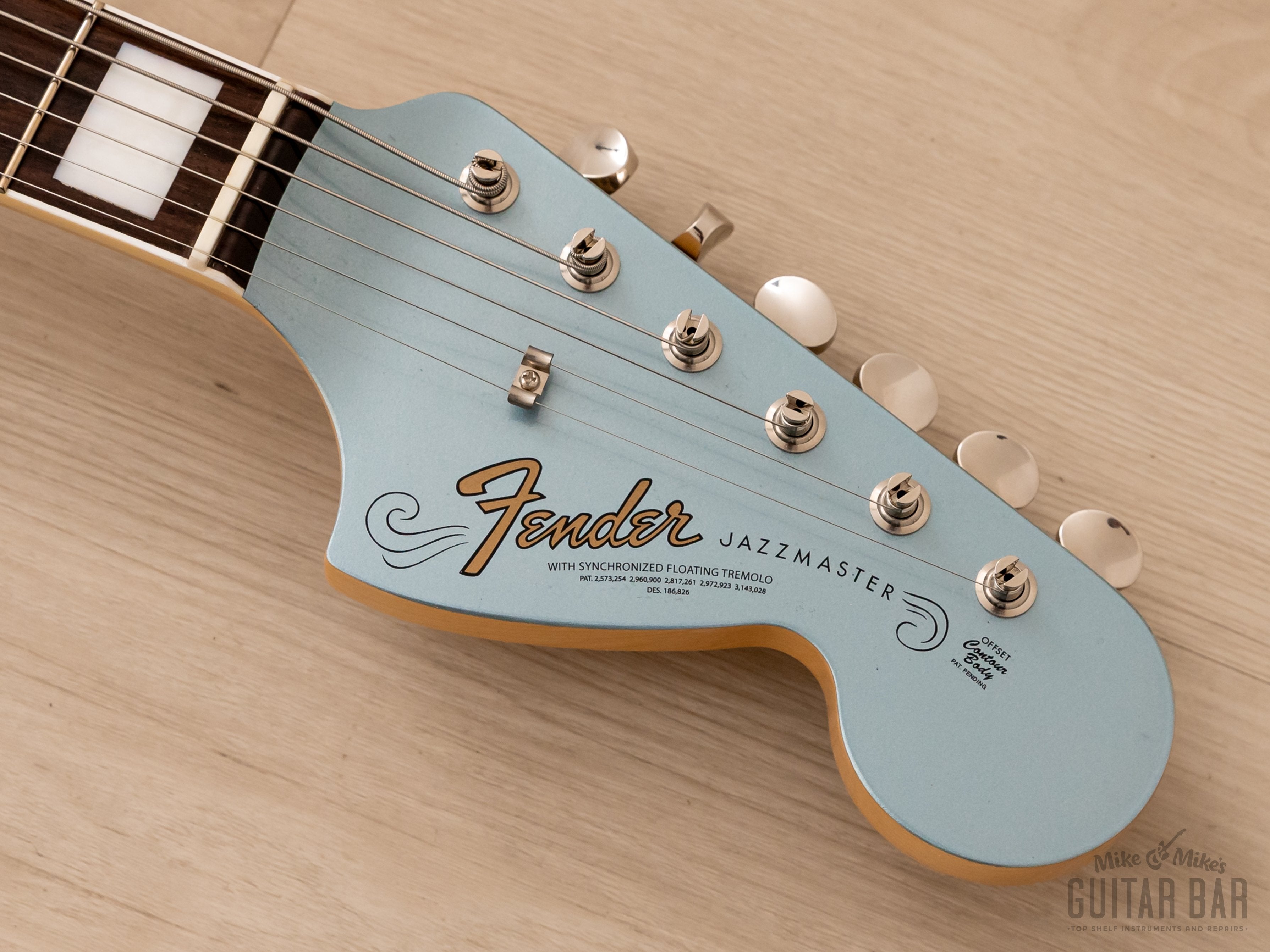 2023 Fender Traditional Late 60s Jazzmaster, Ice Blue Metallic w 