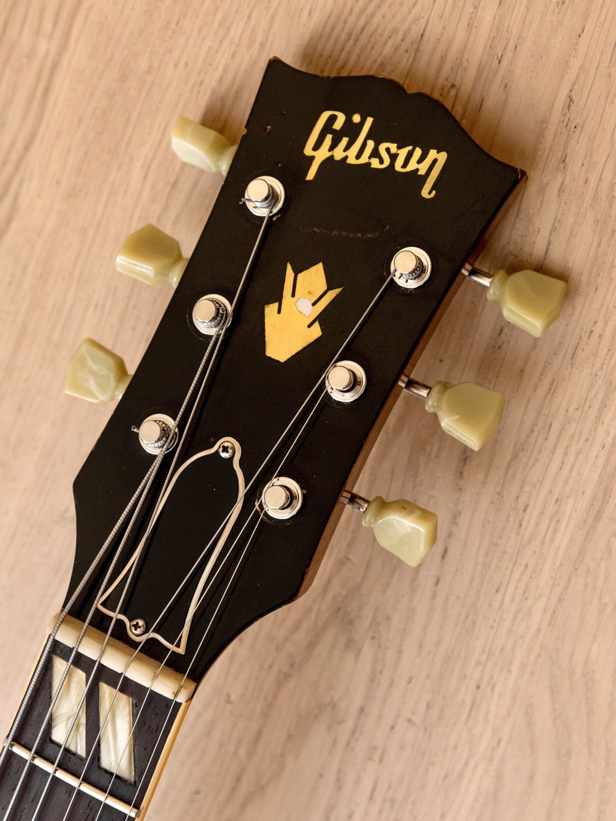 1960 Gibson L-4C Carved Top Cutaway Vintage Archtop Acoustic Guitar Blonde w/ Case, Hangtag