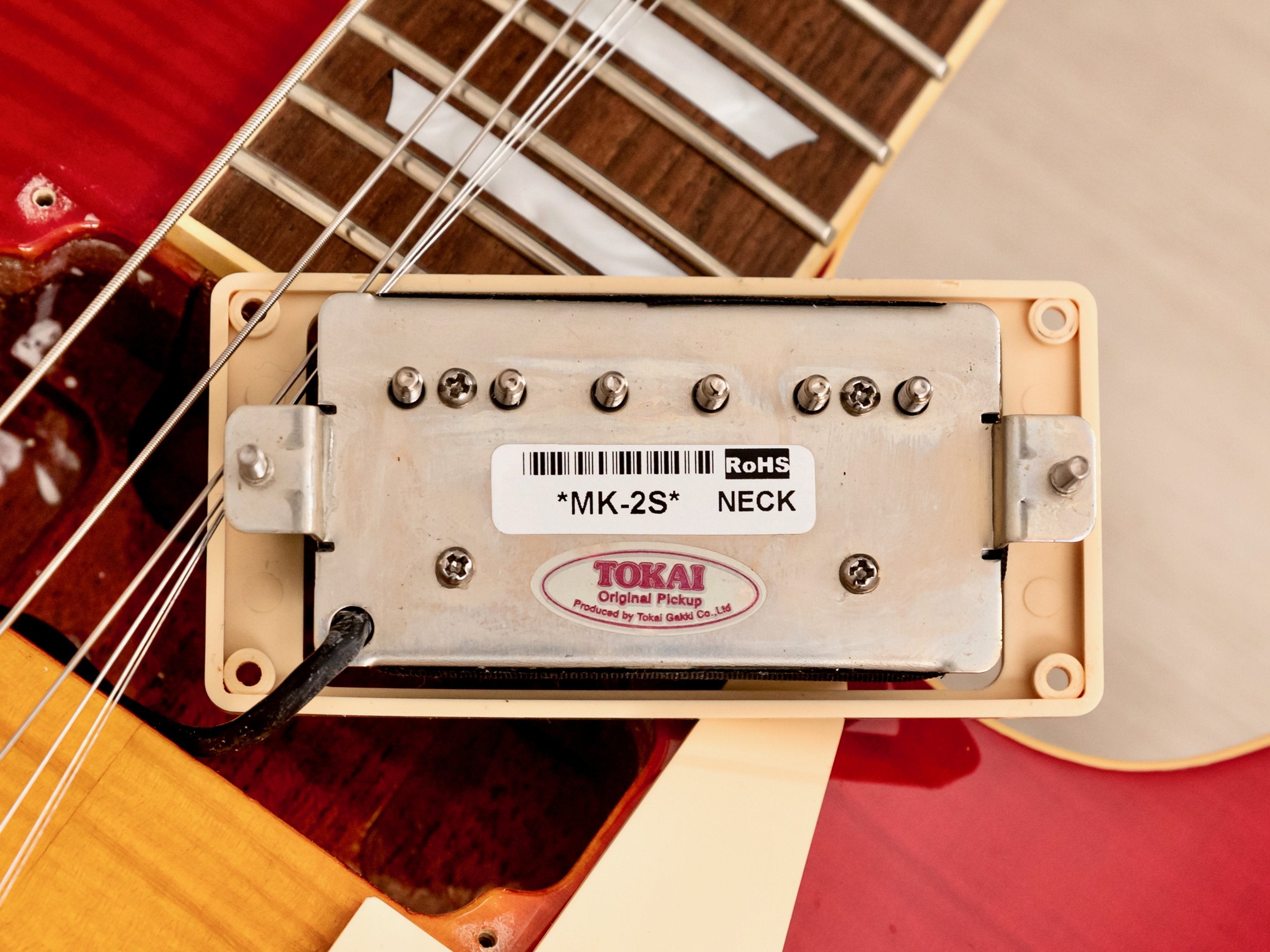 Tokai Heritage Series Love Rock TLS-1 Cherry Sunburst w/ Zebra Bobbin MK2 Humbuckers, Japan