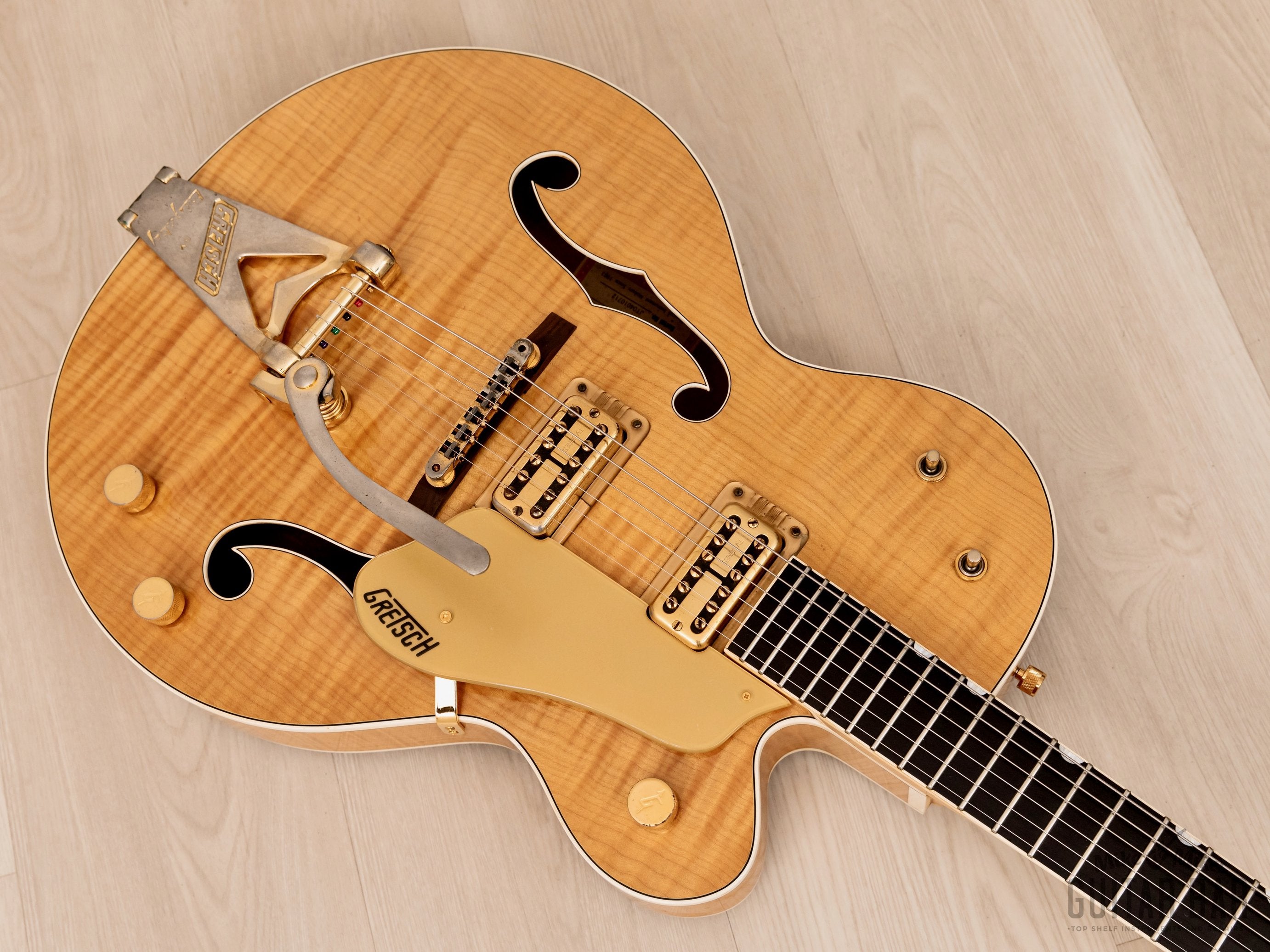2004 Gretsch 6120AM Nashville Amber Maple Pre-Chet Atkins Hollowbody w/ TV Jones, Case
