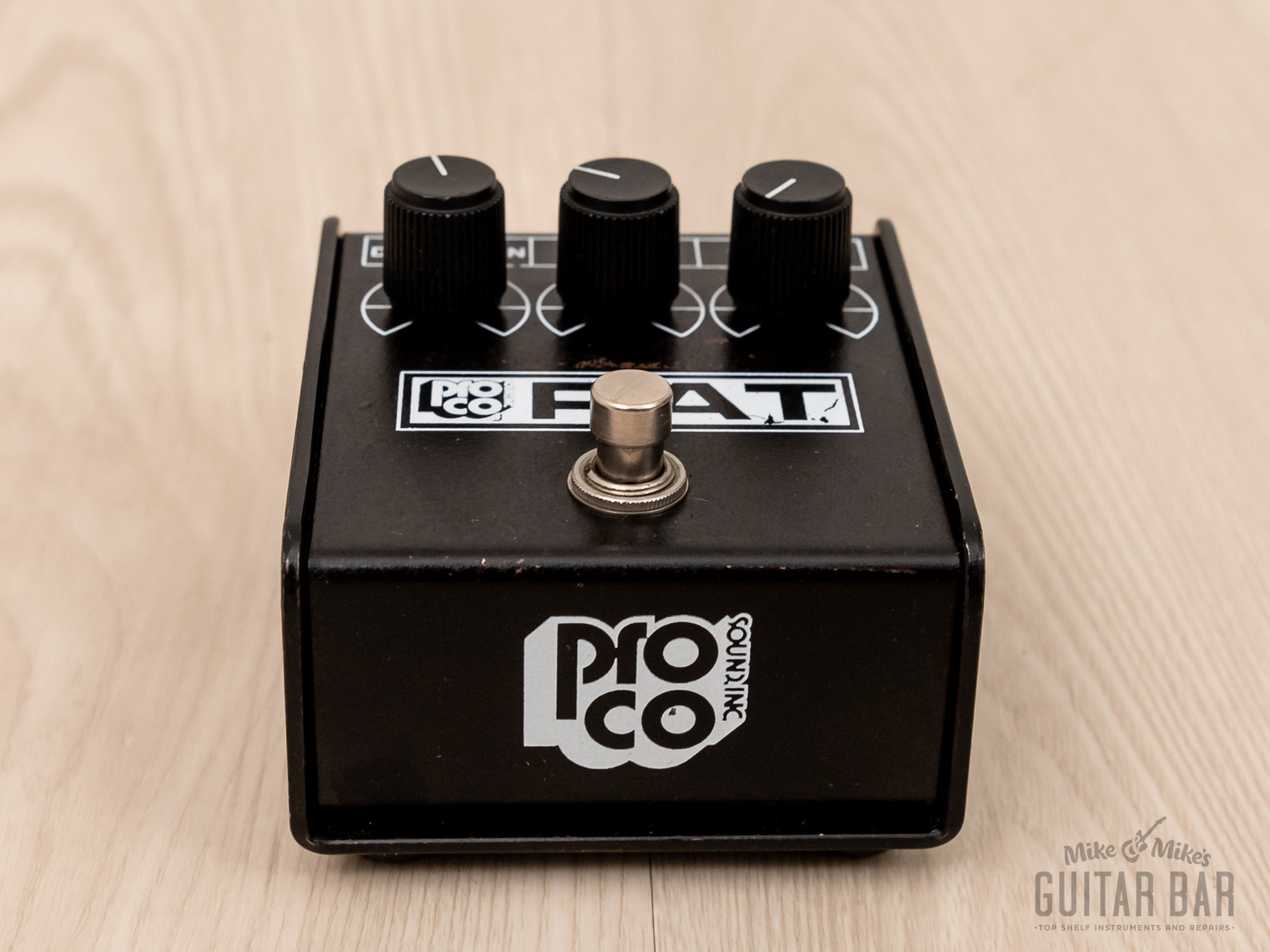 1984 ProCo Rat Small Box White Face Vintage Distortion Guitar Effects  Pedal, One-Owner w/ Box, Receipt