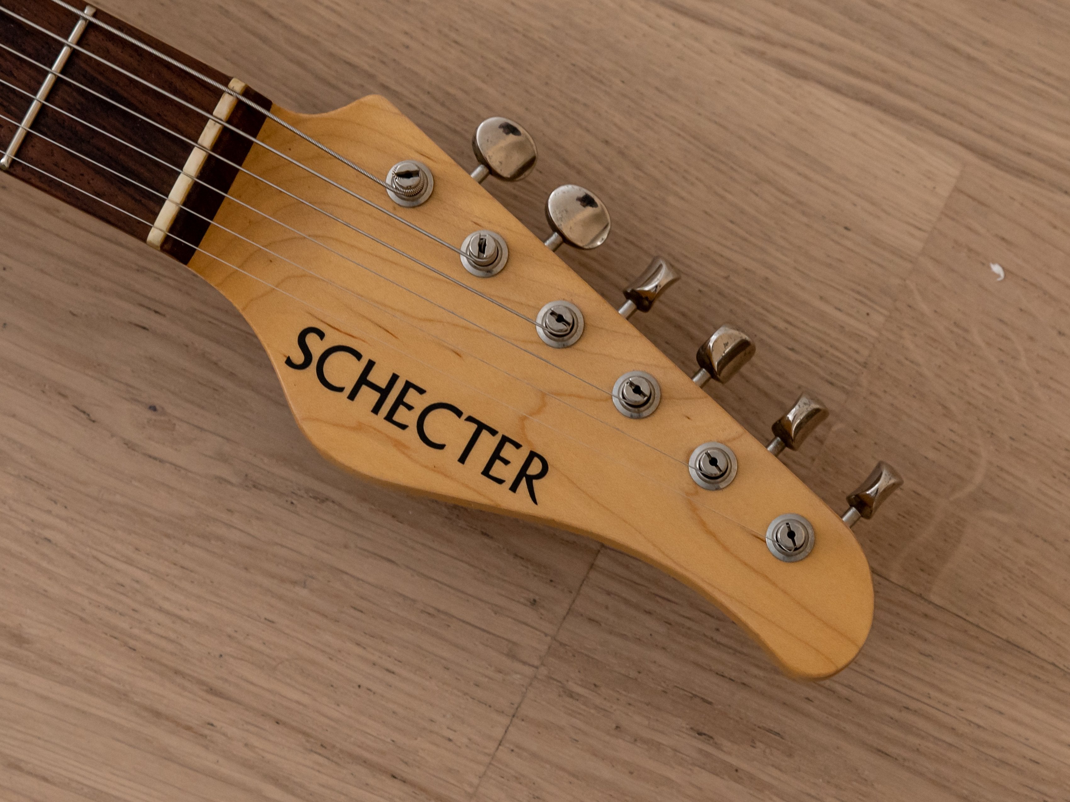 1990s Schecter USA Arizona AZ Model Swinger Electric Guitar Blonde, 100% Original & Near Mint