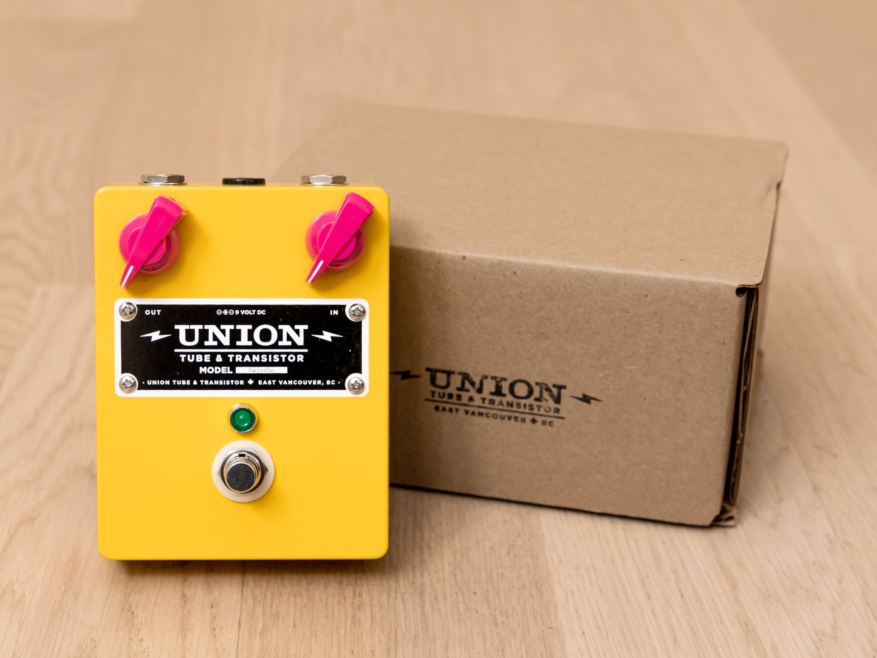 Union Tube & Transistor Swindle Distortion Guitar Effects Pedal