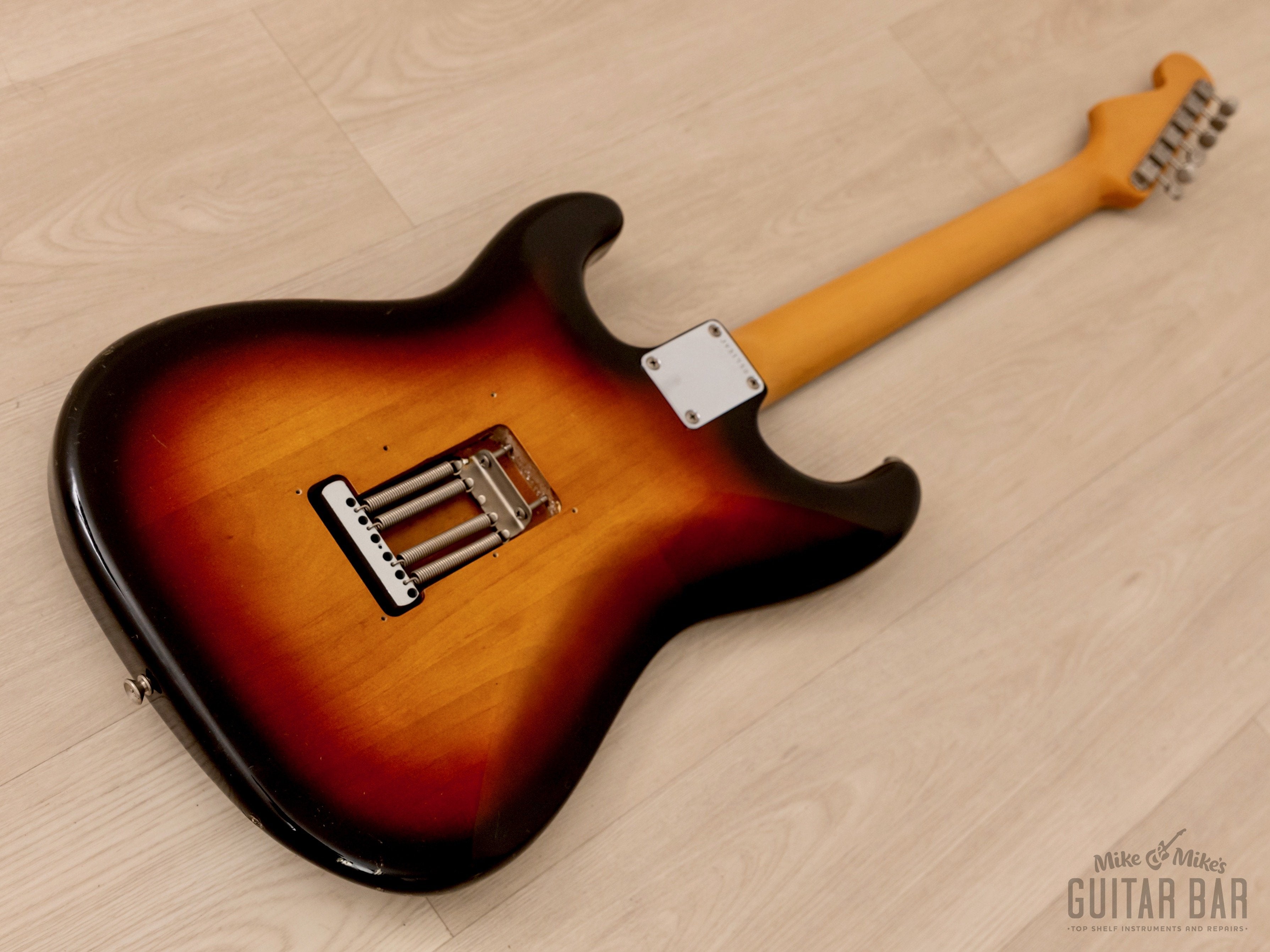 1983 Fender '62 Stratocaster JV ST62-65 Sunburst w/ USA Fullerton Pickups & Tweed Case, Japan MIJ Fujigen