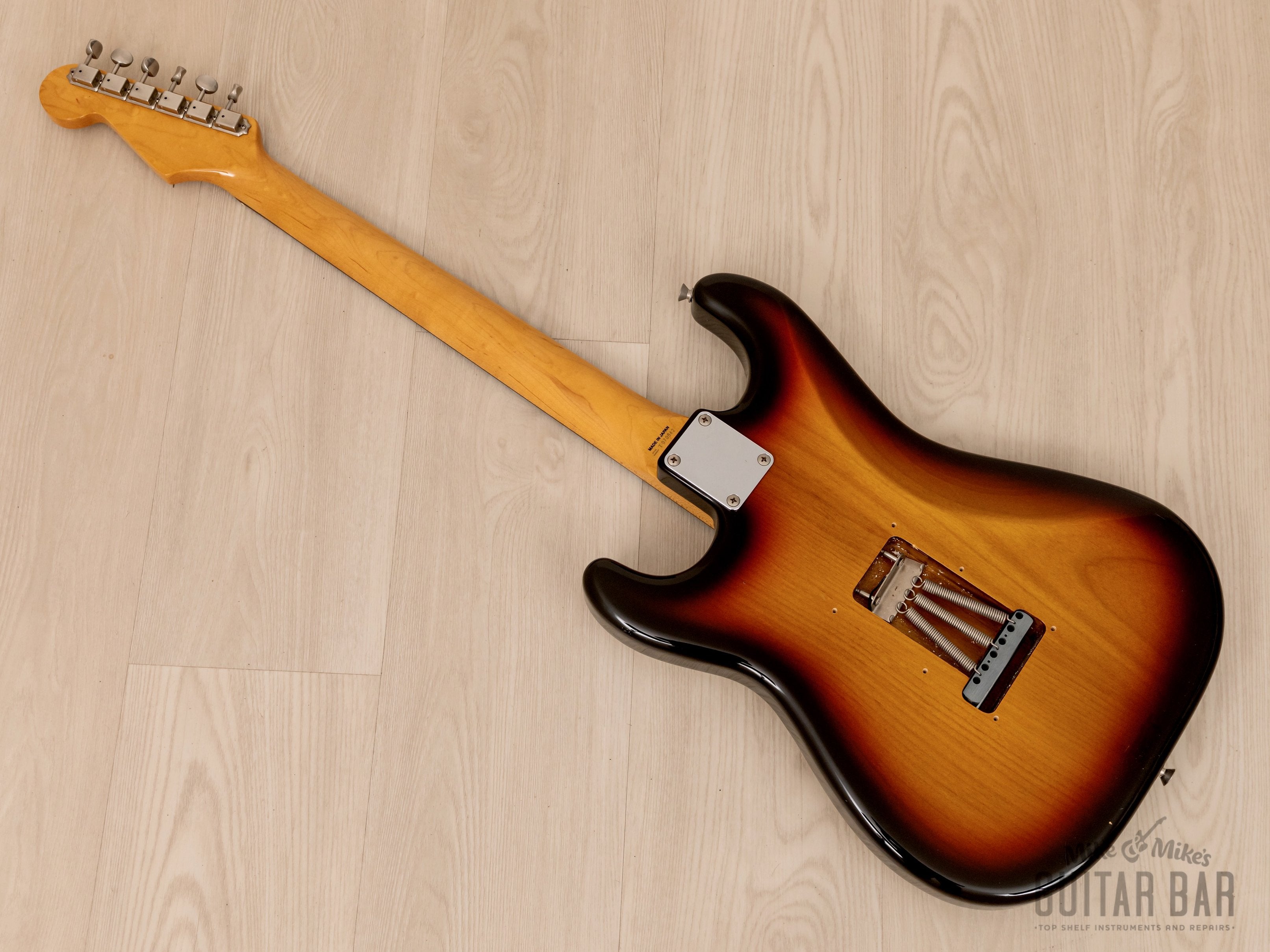 2009 Fender Stratocaster ‘62 Vintage Reissue ST62-US Sunburst w/ USA Pickups, Near-Mint, Japan MIJ