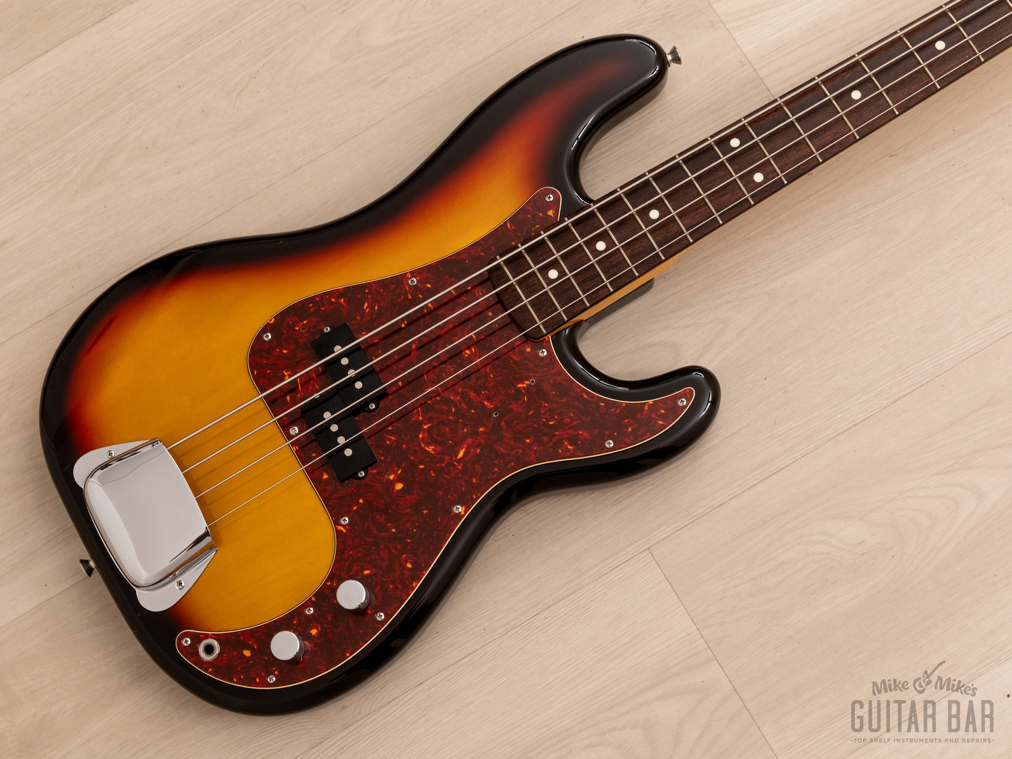 2019 Fender Hama Okamoto Precision Bass #4 Sunburst, 1 1/2