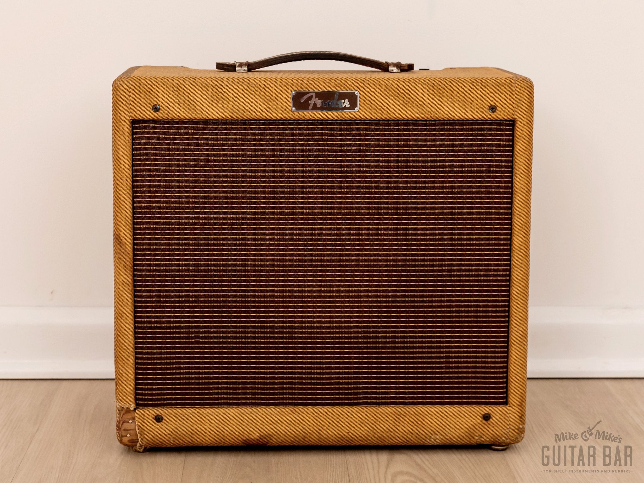 1960 Fender Princeton Tweed Vintage Tube Amp Narrow Panel Big Box 5F2-A Circuit w/ Victoria Cover