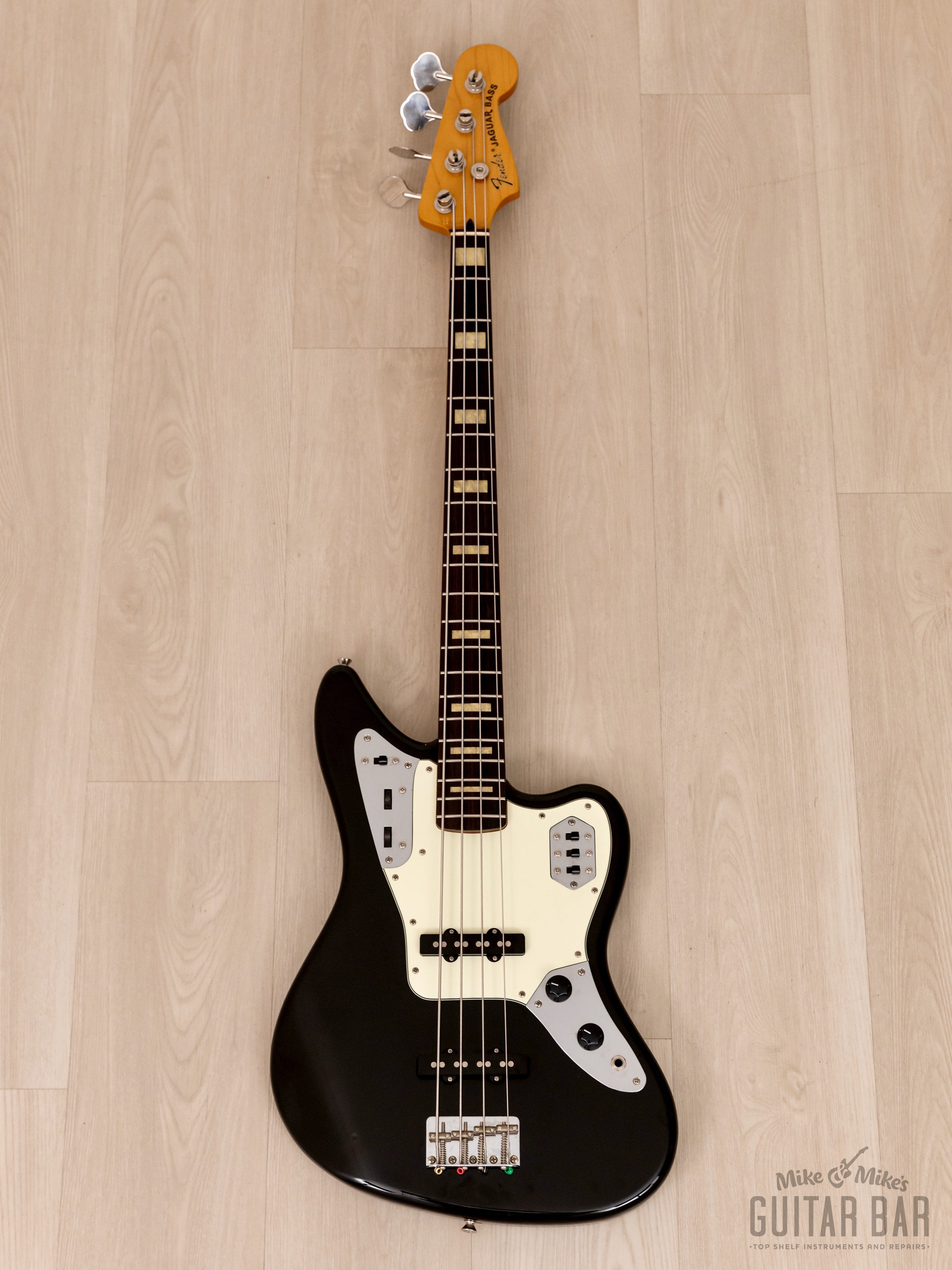 2006 Fender Jaguar Bass JAB-90EQ Black w/ Active EQ, Japan CIJ