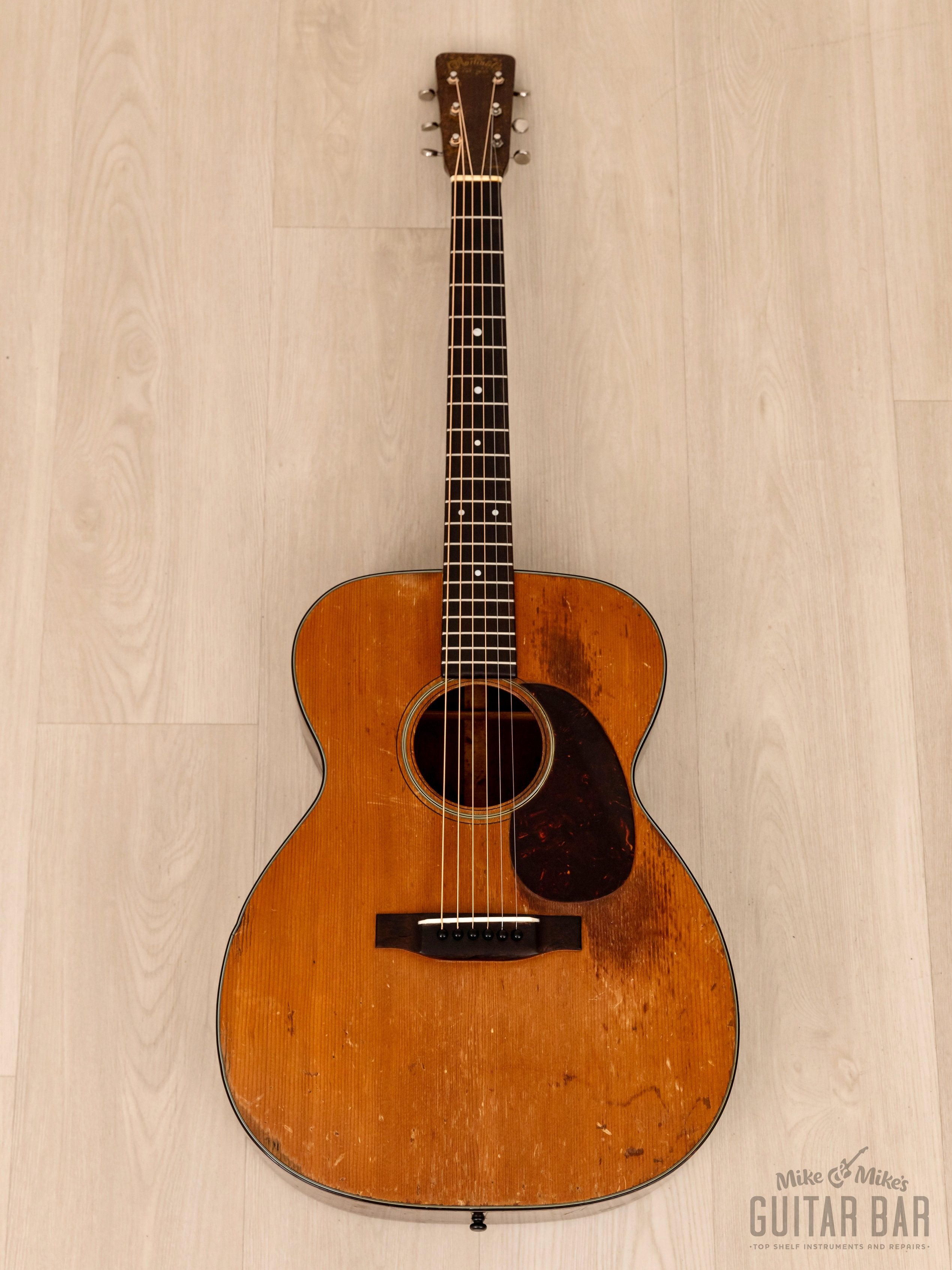 1954 Martin 000-18 Vintage Auditorium Body Acoustic Guitar w/ Case