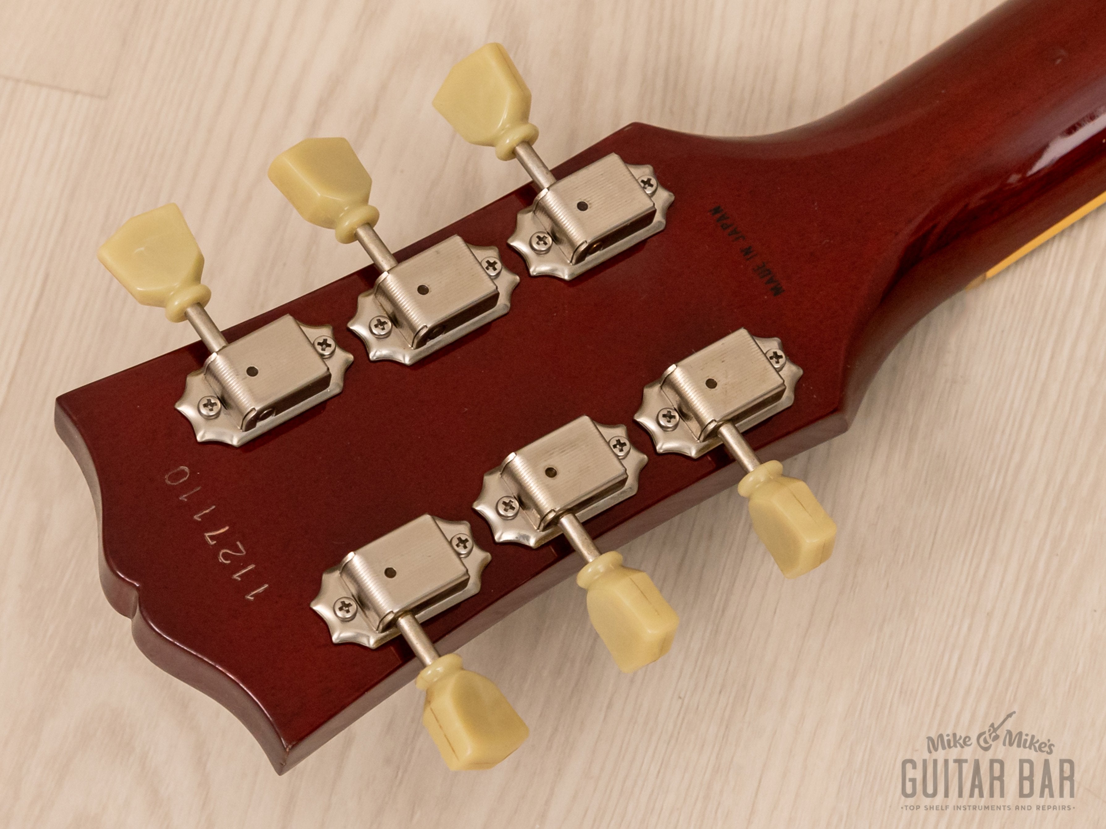 2011 Tokai Love Rock LS160 Standard Plain Top Burst Lacquer w/ Gibson Burstbucker PAFs, Japan