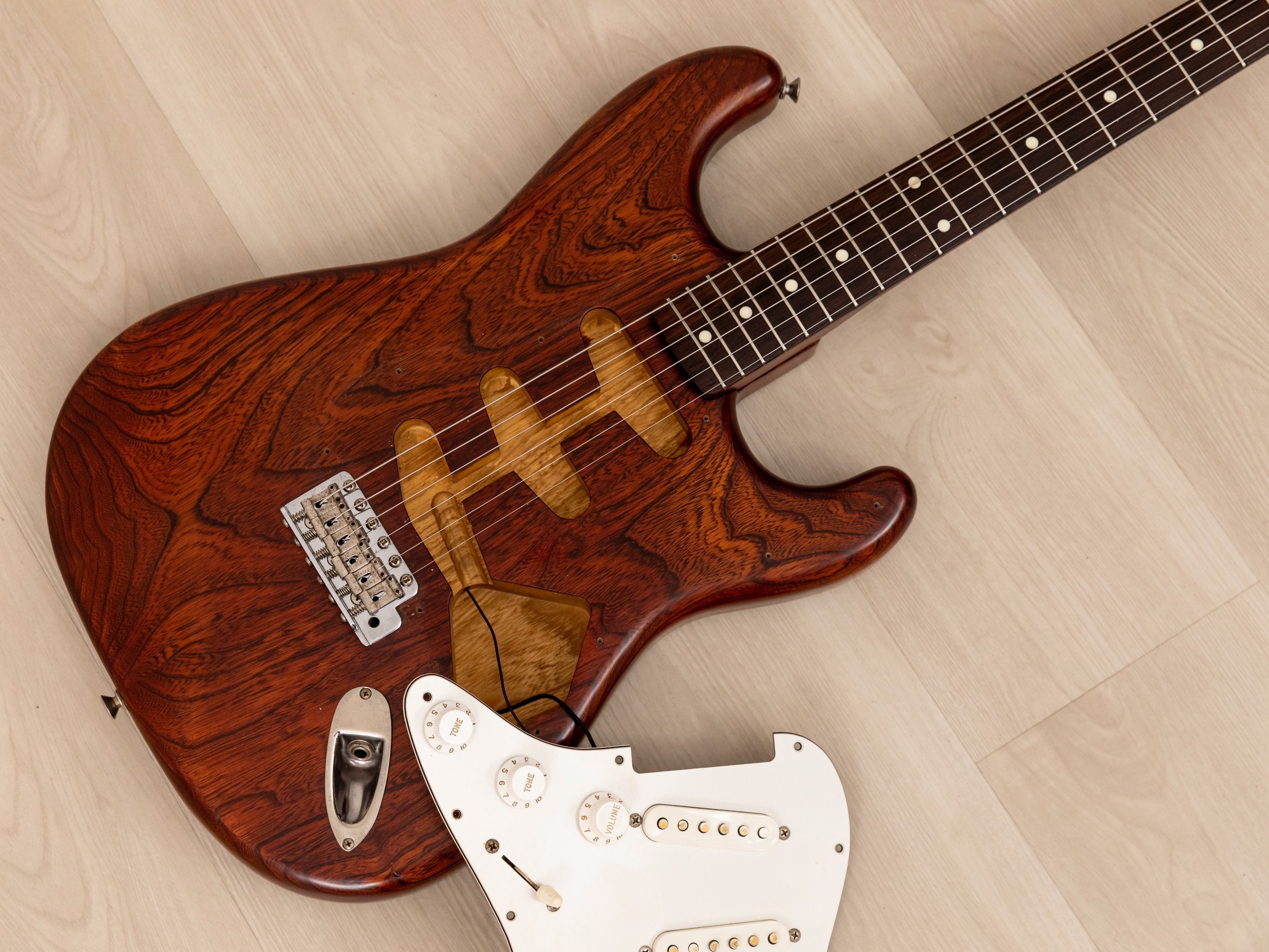1990 Fender Stratocaster Order Made ST62 Walnut Satin Nitro Lacquer w/ USA Pickups, Japan MIJ Fujigen