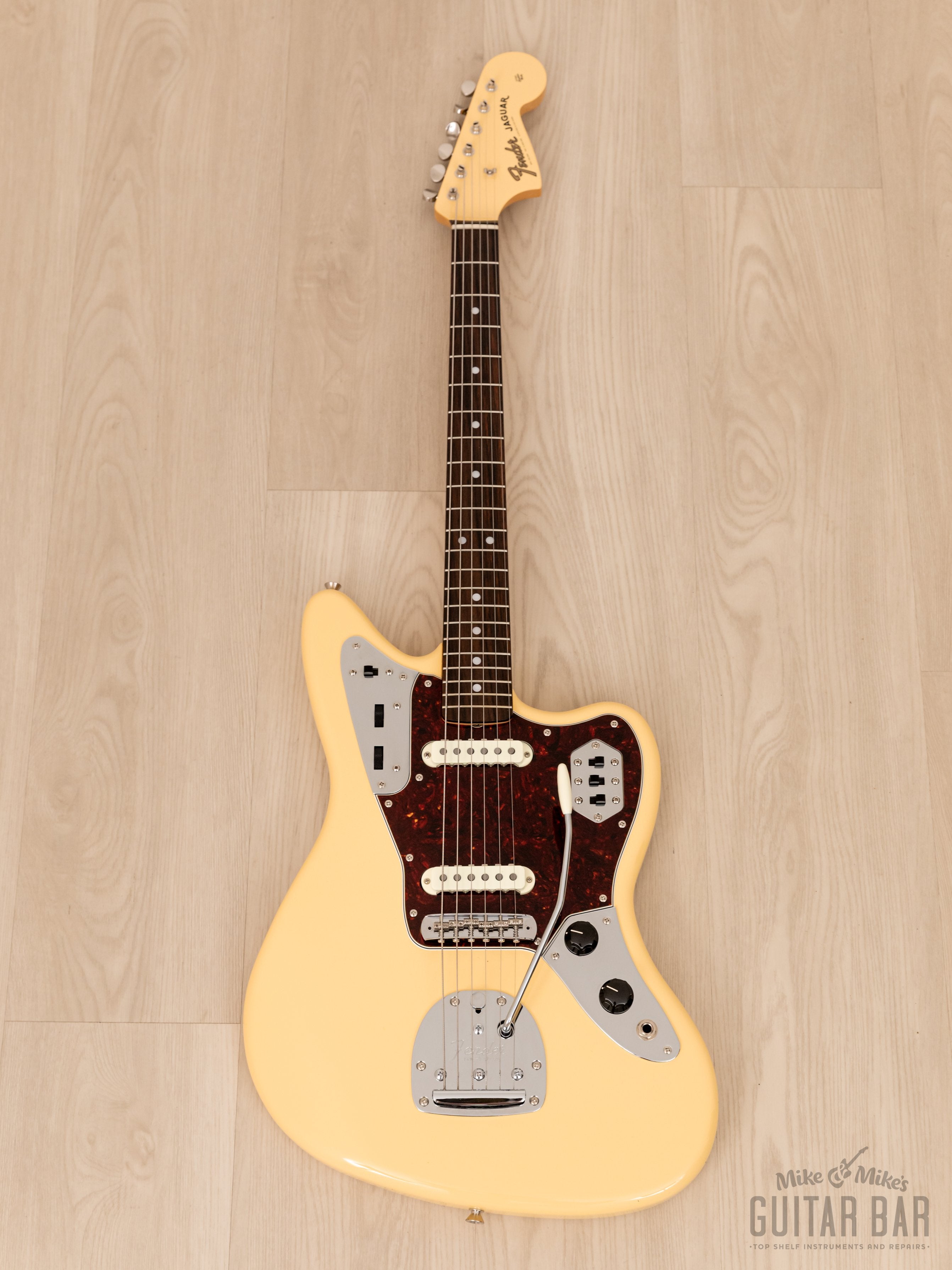2023 Fender Traditional II 60s Jaguar FSR Offset Guitar Olympic White w/  Headstock, Japan MIJ