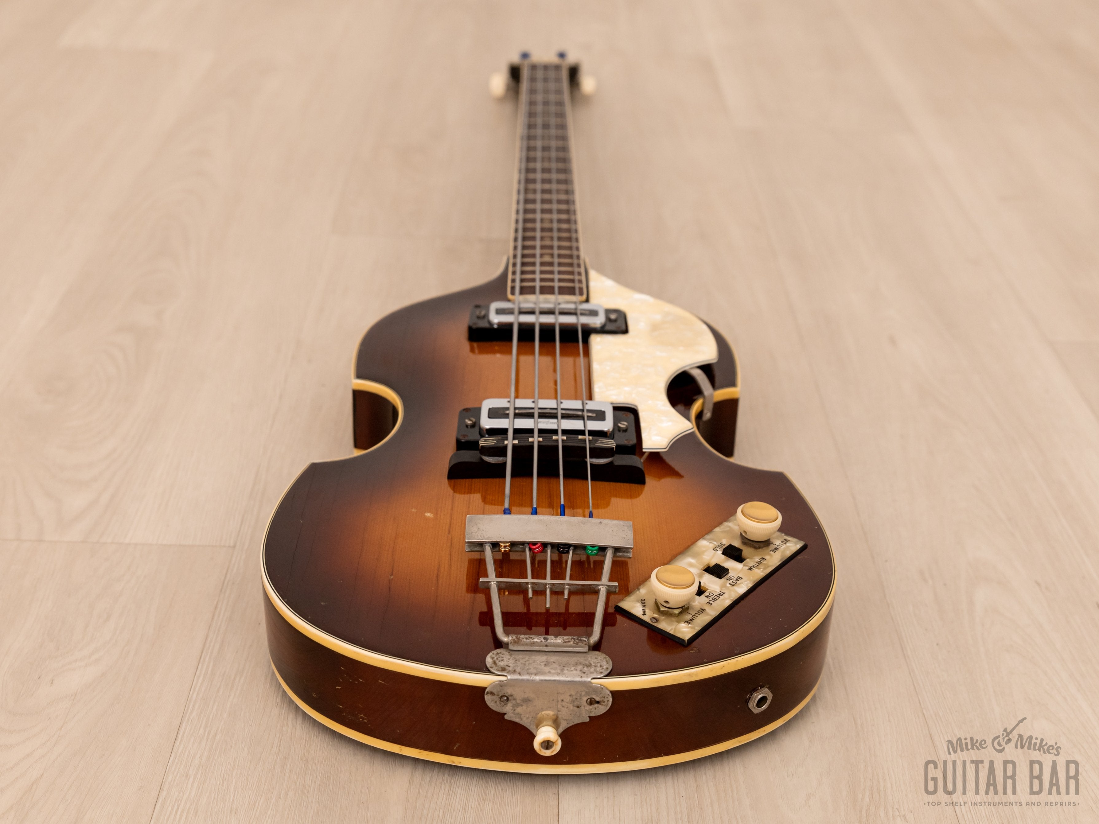 1974 Hofner 500/1 Beatle Bass Vintage Violin Bass 100% Original w/ Blade Pickups, Case