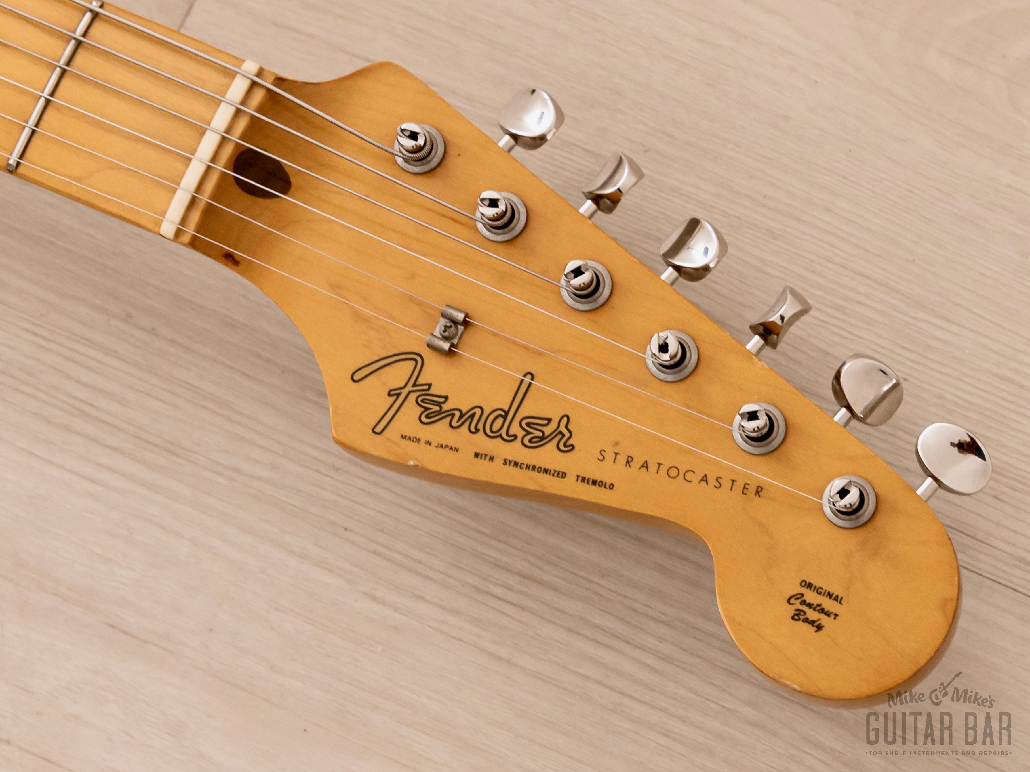 1982 Fender '57 Stratocaster JV ST57-115 w/ Lacquer Finish & USA Fullerton Pickups, Japan MIJ Fujigen