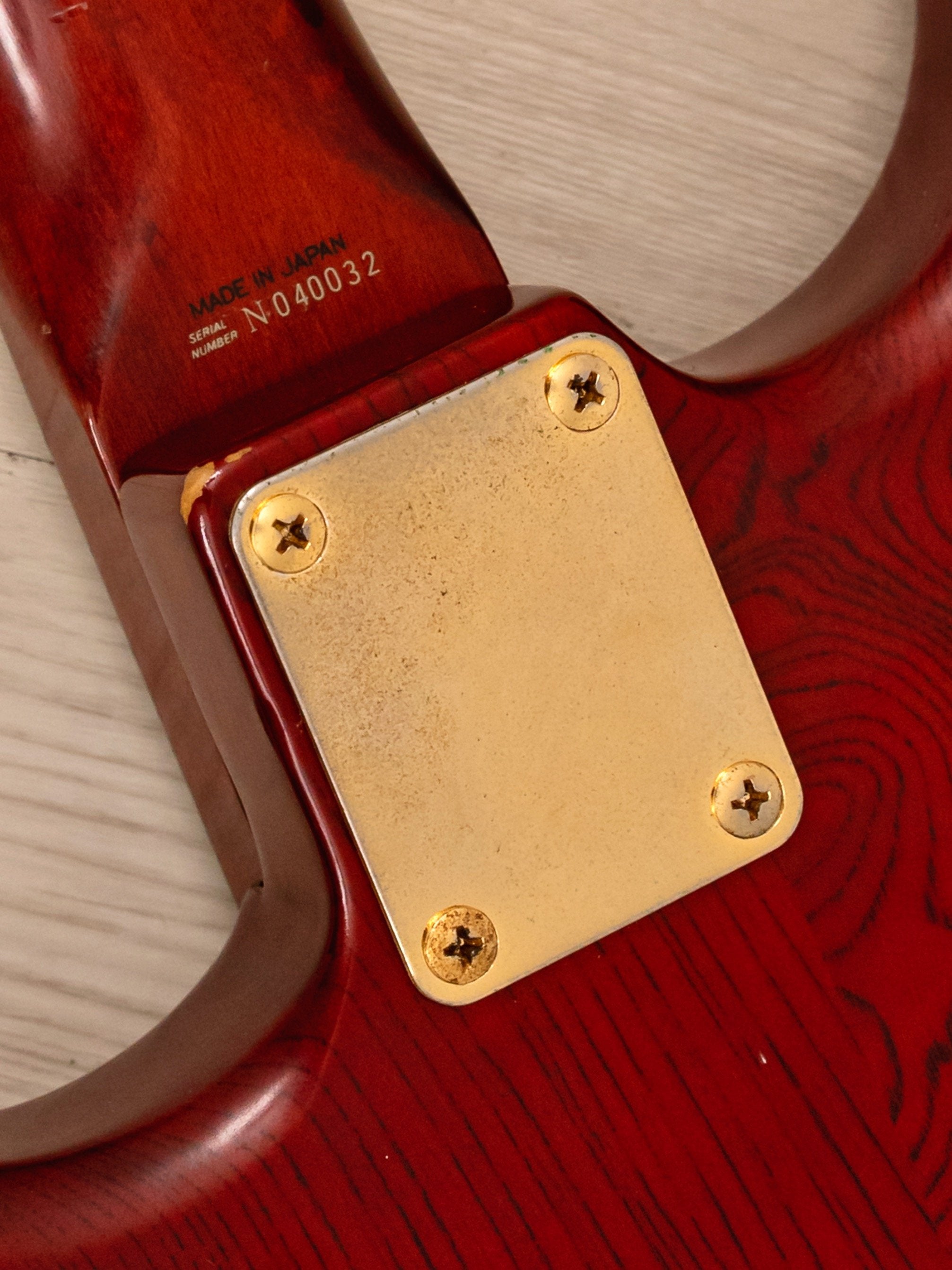 1996 Fender Craft Collection Stratocaster STG-65 Matte Brown w/ Gold Hardware, Japan MIJ