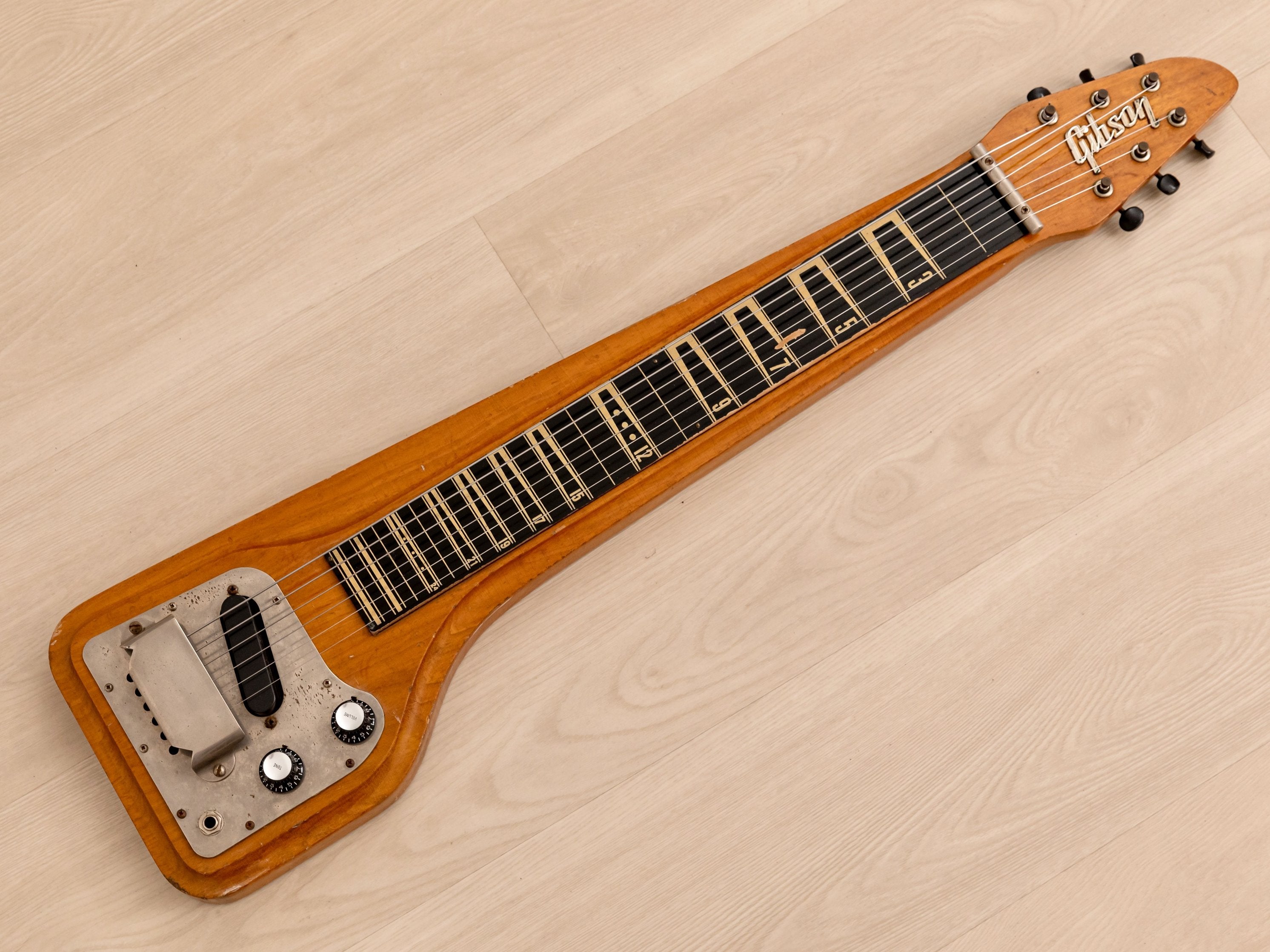 1961 Gibson EH-500 Skylark Vintage Lap Steel Korina w/ Case