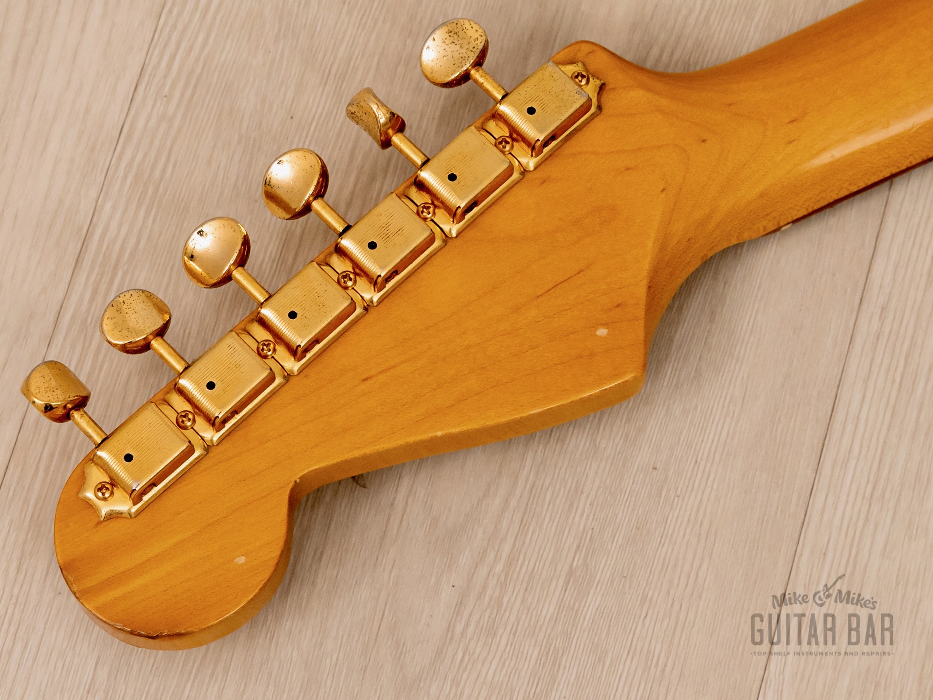 1999 Fender Stratocaster ‘62 Vintage Reissue ST62G-80TX Sunburst w/ USA Pickups & Gold Hardware, Japan CIJ