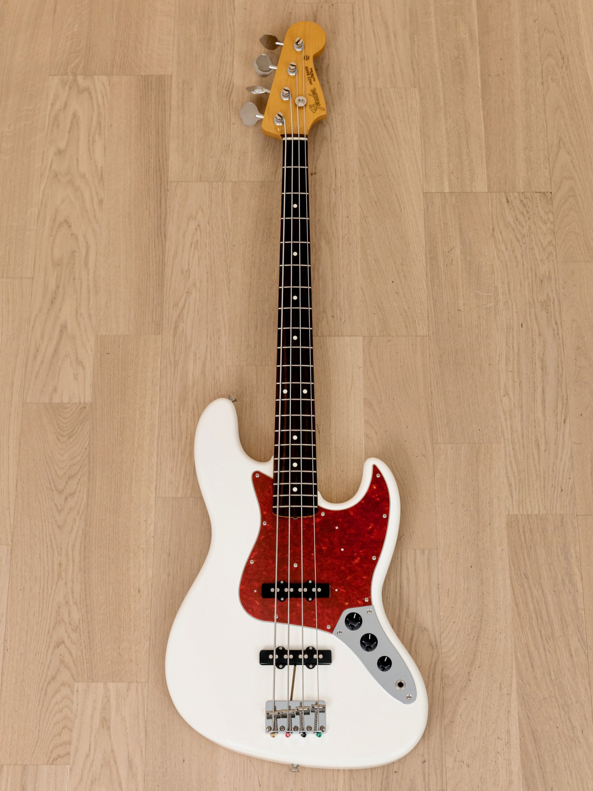 2017 Fender Traditional 60s Jazz Bass Olympic White Near Mint, Japan MIJ