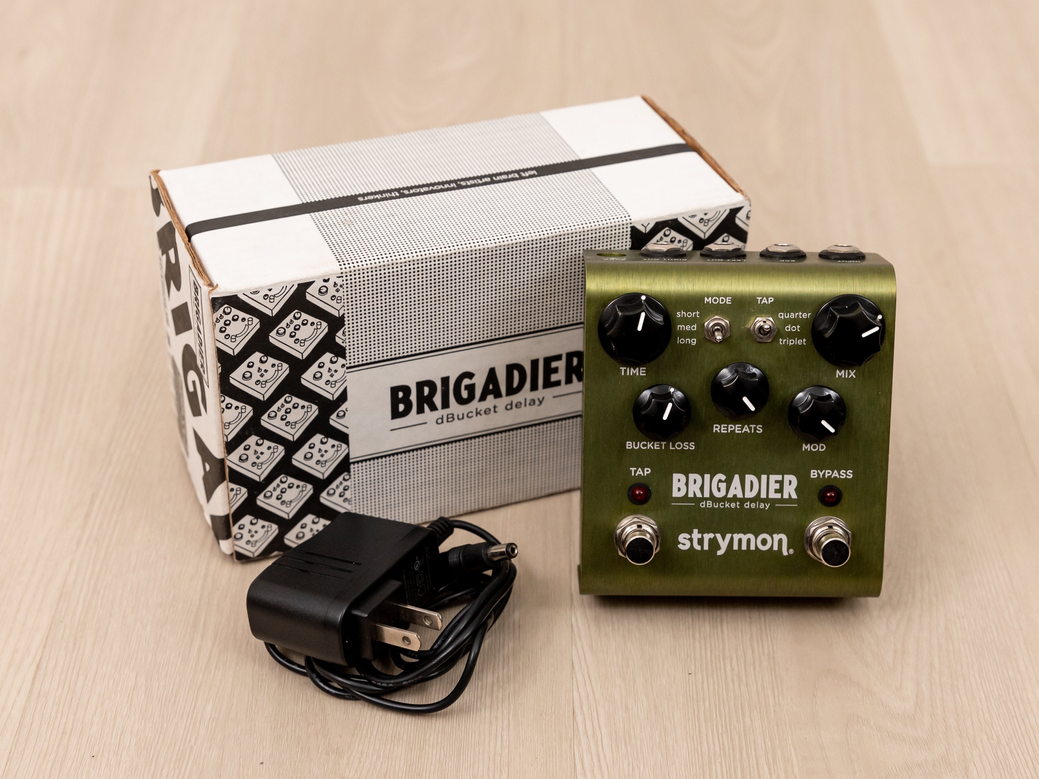 Strymon Brigadier dBucket Delay Guitar Effects Pedal w/ Box, Power Supply