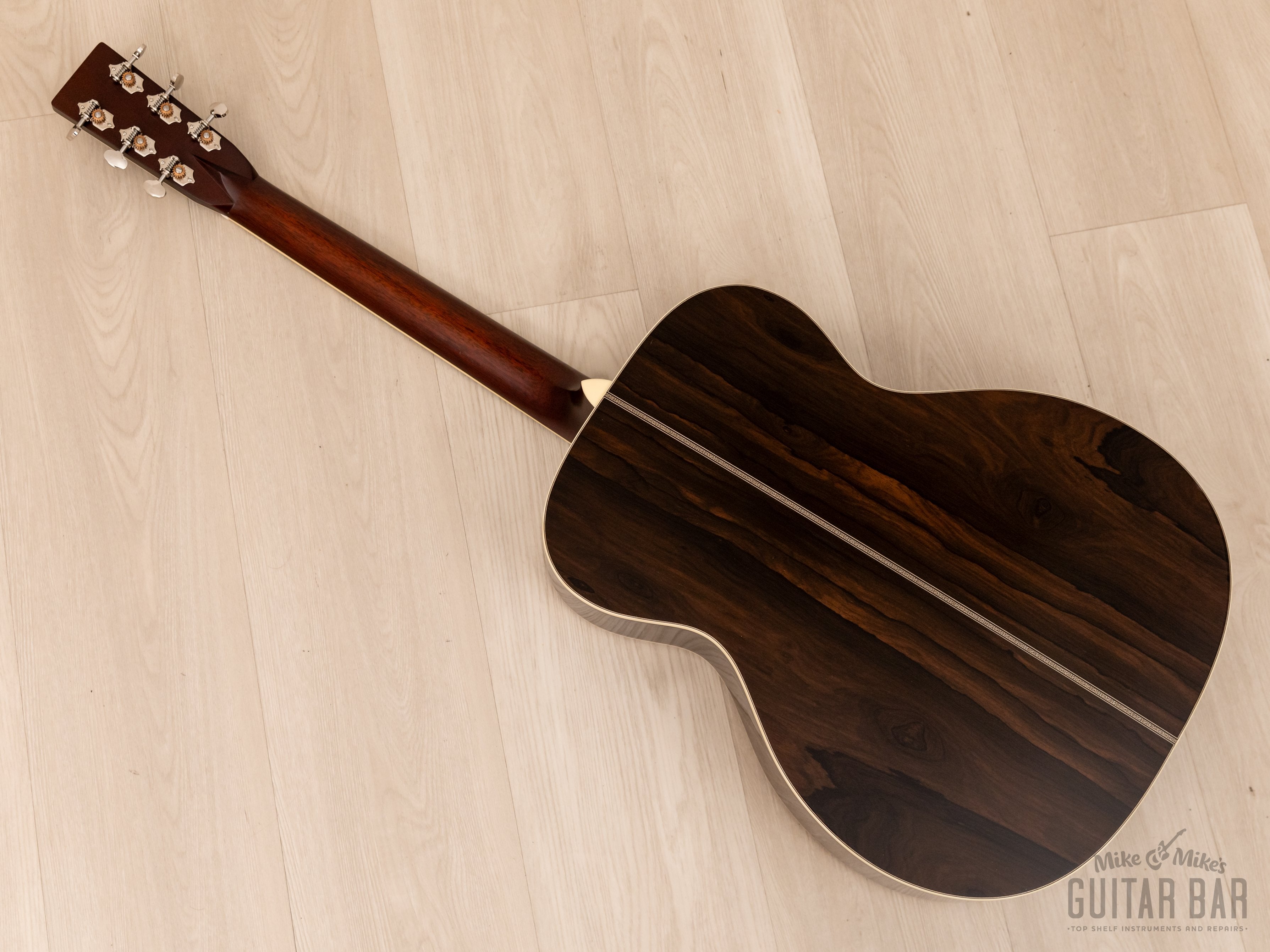 2005 Santa Cruz Custom Ziricote OM, Near-Mint w/ Case, Tags