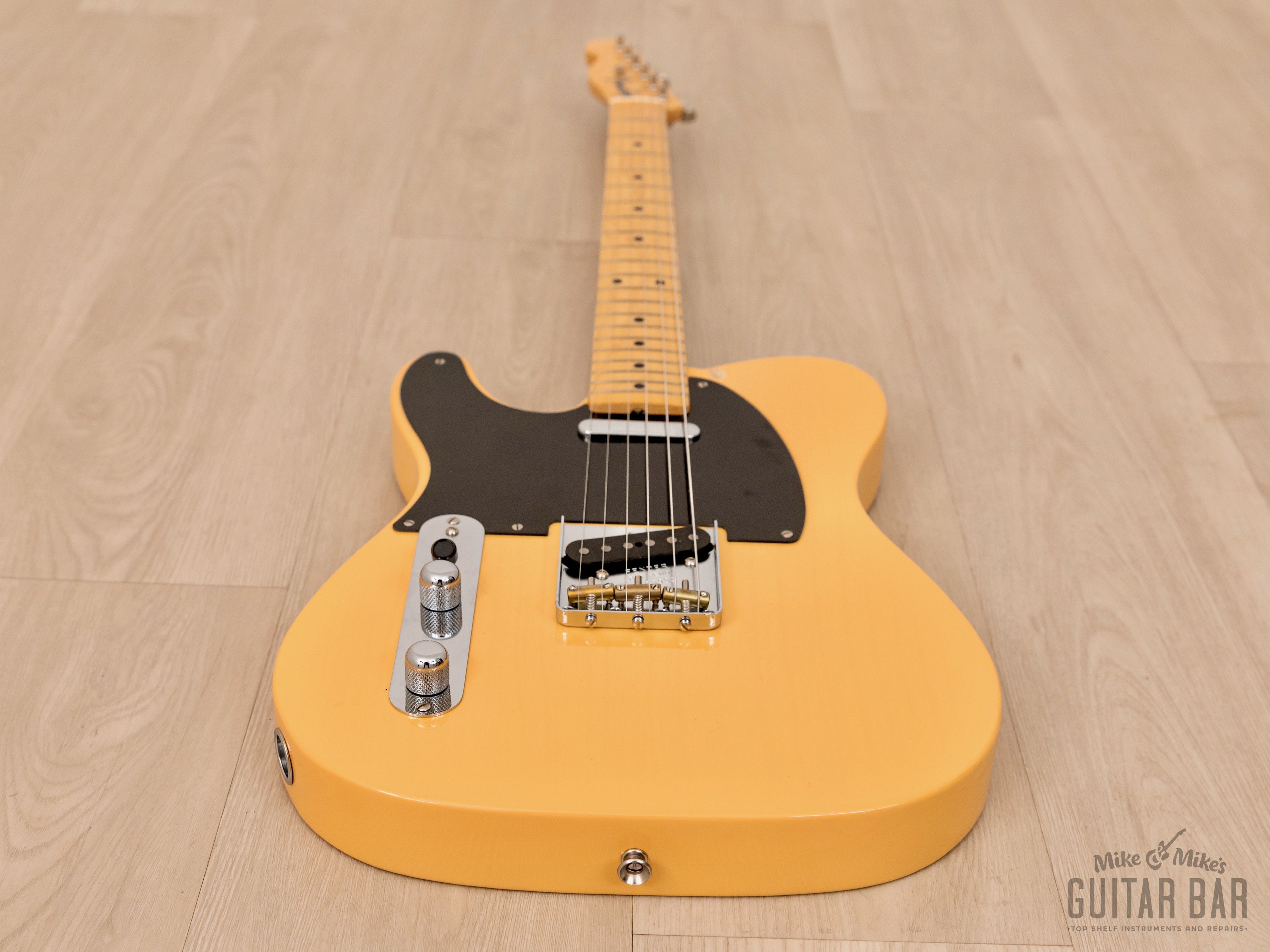 2016 Fender American Vintage '52 Telecaster Butterscotch Left-Handed w/ Tweed Case, Hangtags