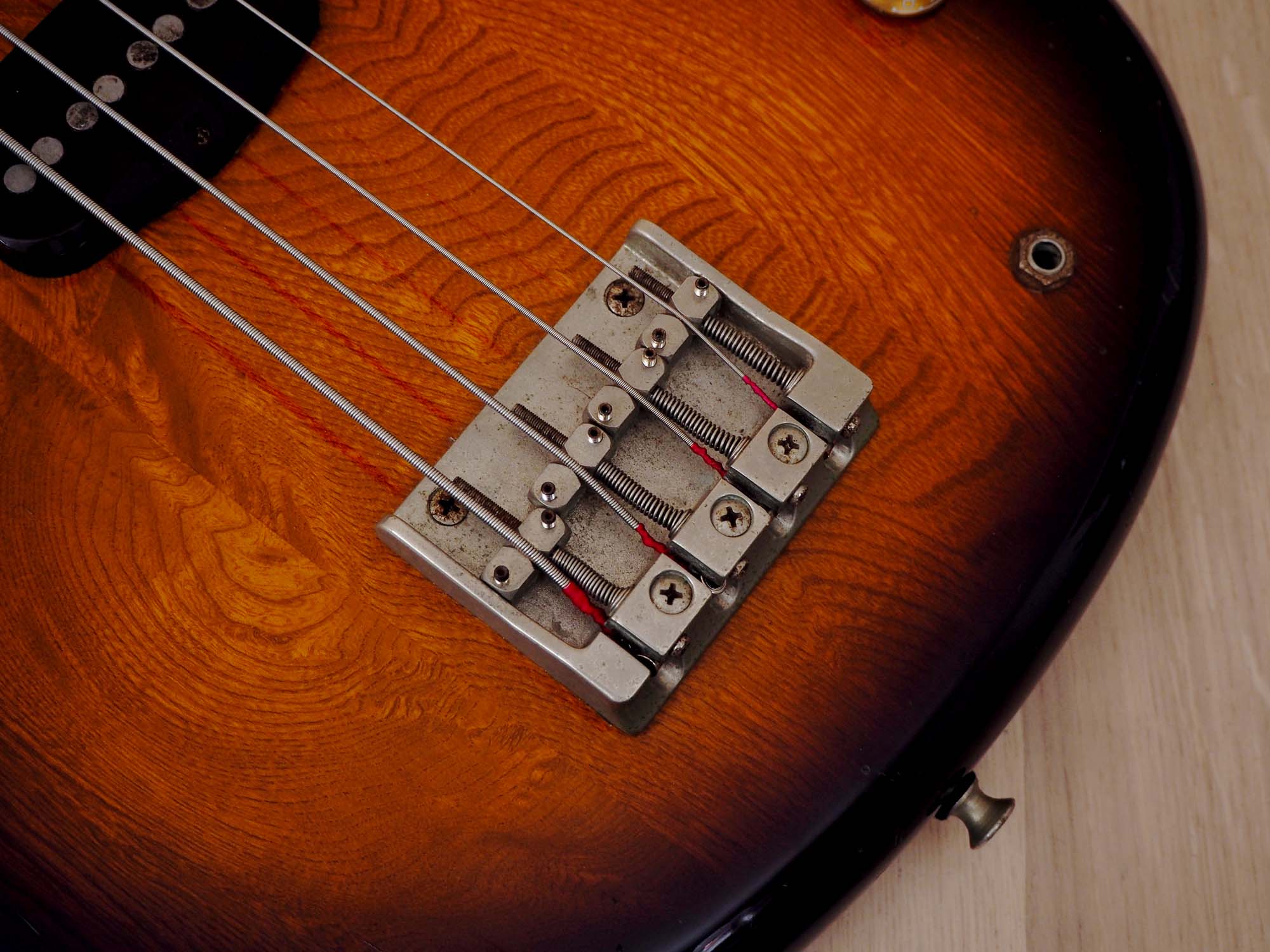 1980 Greco GOBII-650 Vintage Electric Bass Guitar Sunburst Set Neck, Japan